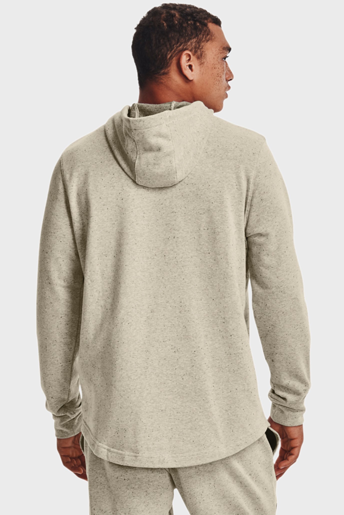 Мужское бежевое худи UA Rival Try Athlc Dept HD Under Armour Мужское бежевое худи UA Rival Try Athlc Dept HD 8