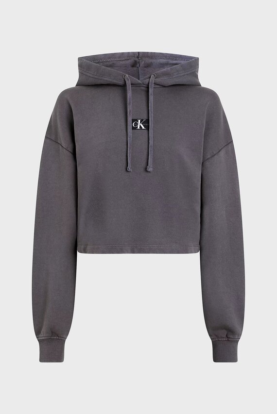 Худи WASHED WOVEN LABEL HOODIE