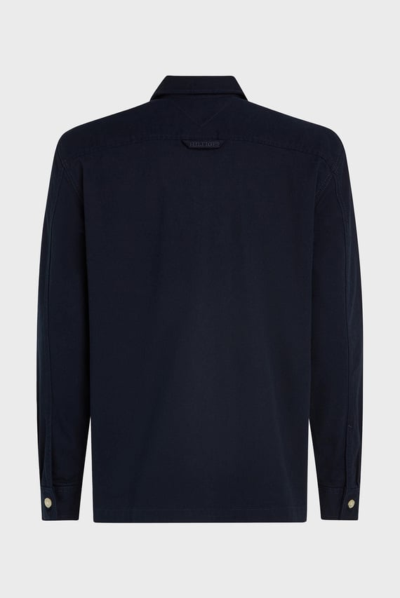 Мужская темно-синяя рубашка TWILL SHIRT JACKET