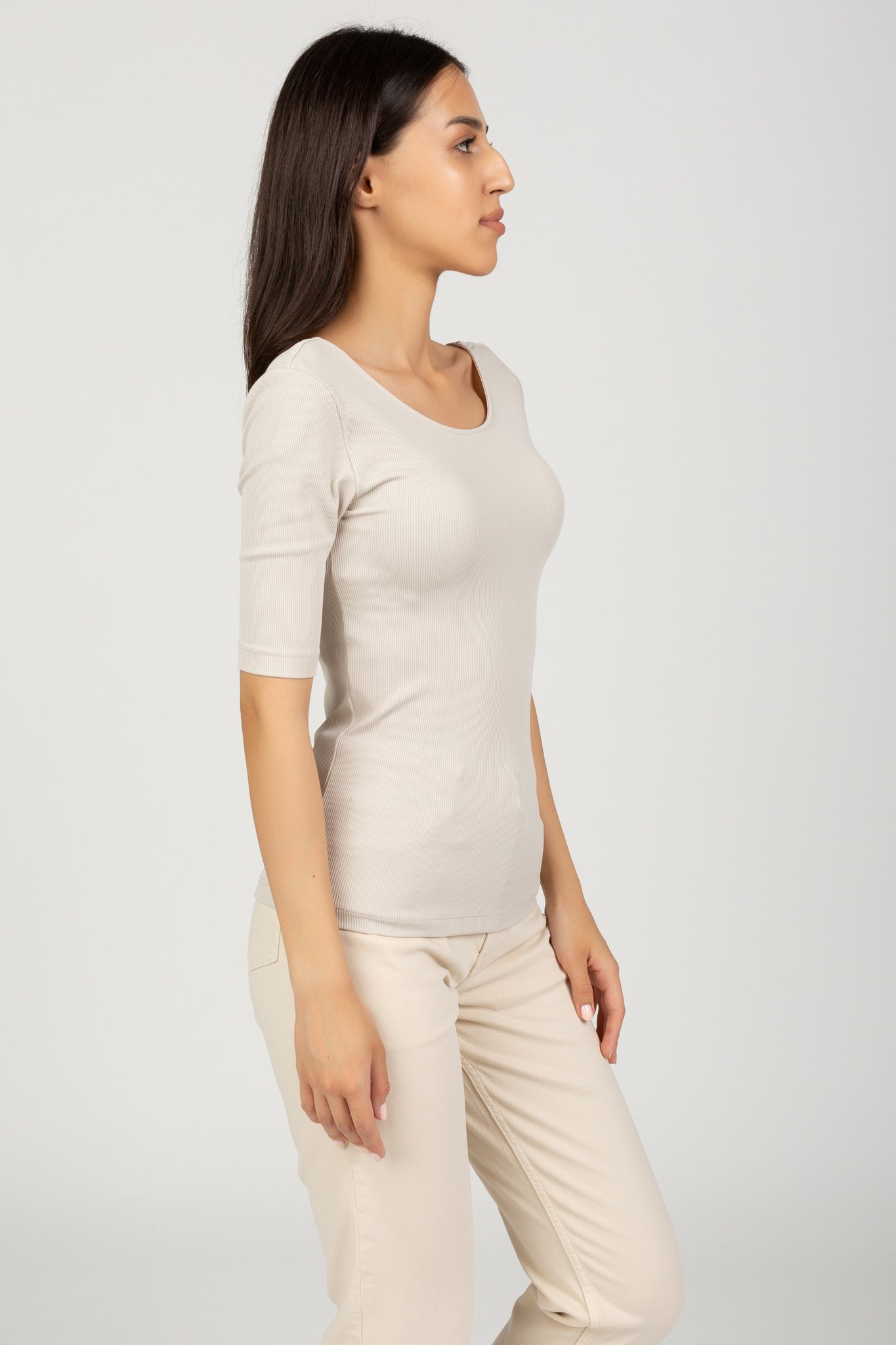 Лонгслив REVEAL RIB 1 2 SLEEVE JERSEY TOP 2
