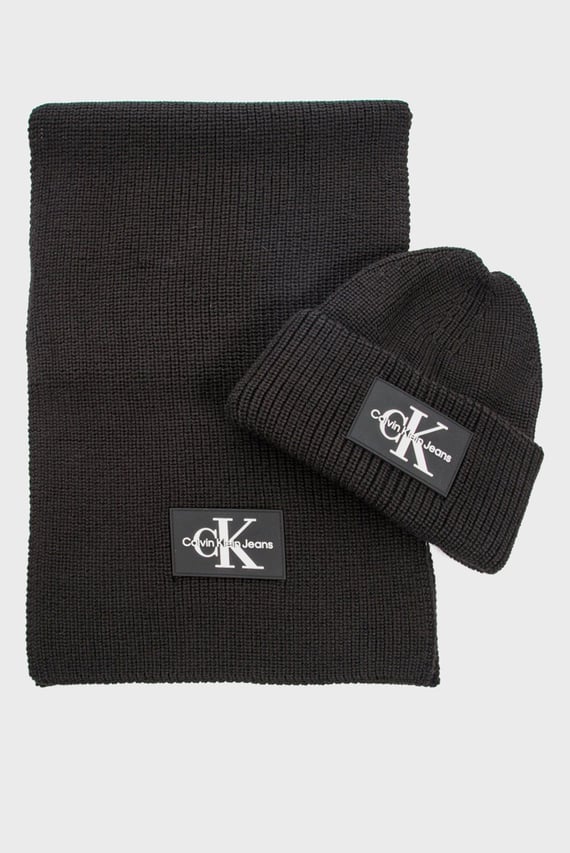 Подарочный набор MONOLOGO PATCH BEANIE + SCARF