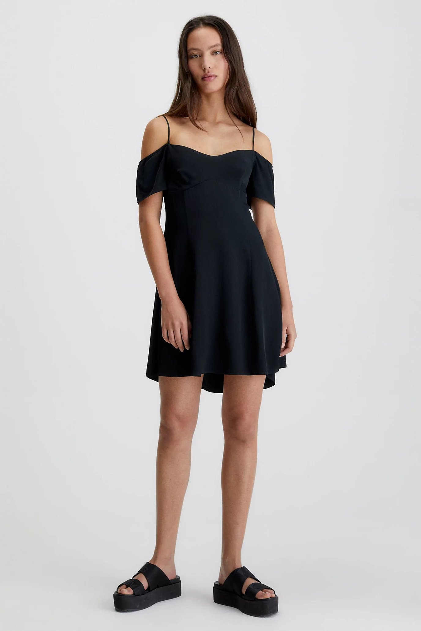 Платье OFF SHOULDER MINI DRESS 1