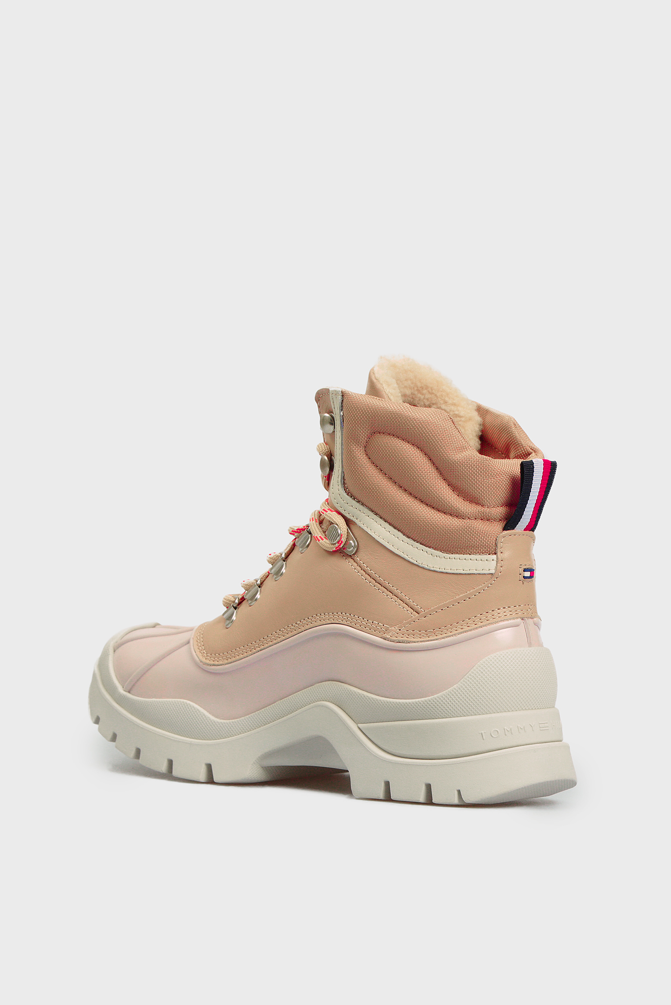 Женские бежевые ботинки WARMLINED 8