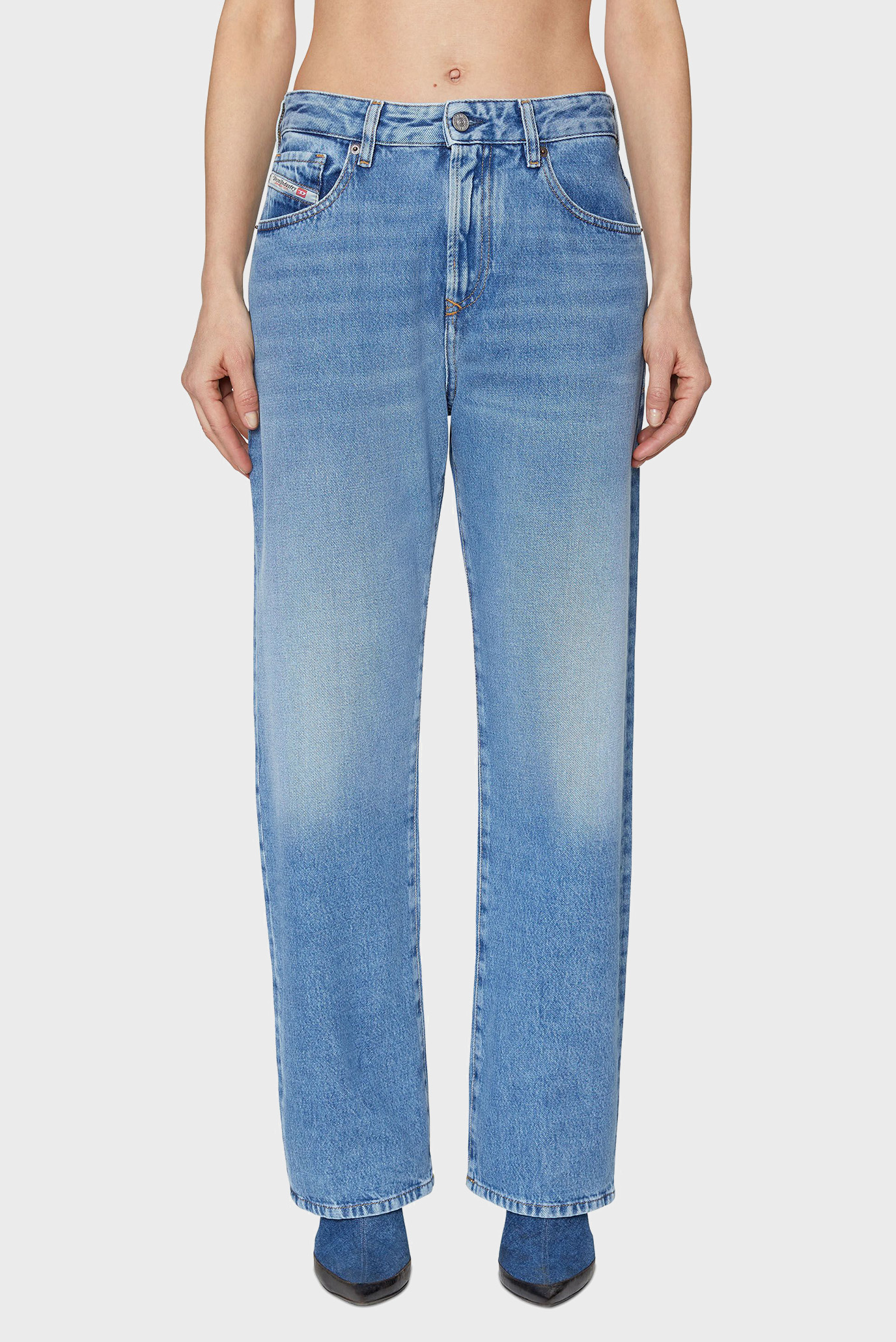 Женские голубые джинсы 1999 1