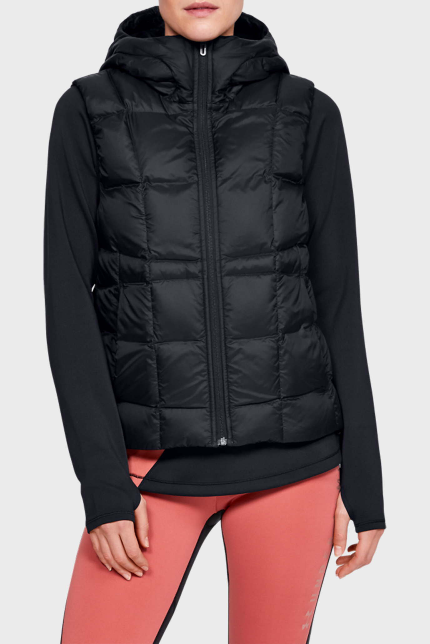 Женский черный жилет UA Armour Down Vest 7