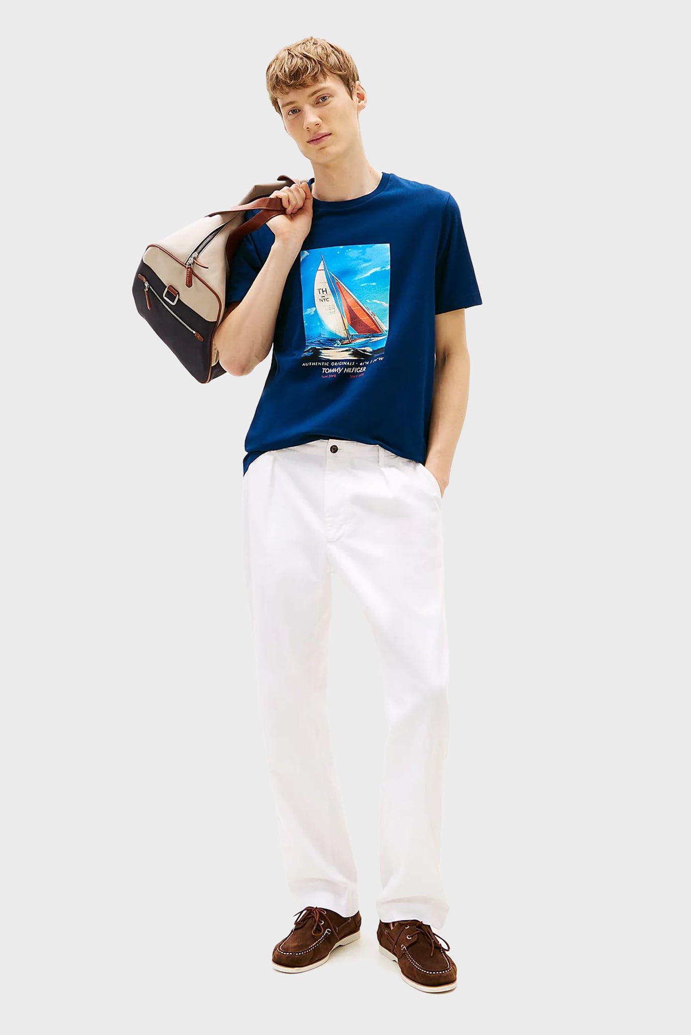 Мужская темно-синяя футболка COLOR PHOTO 2