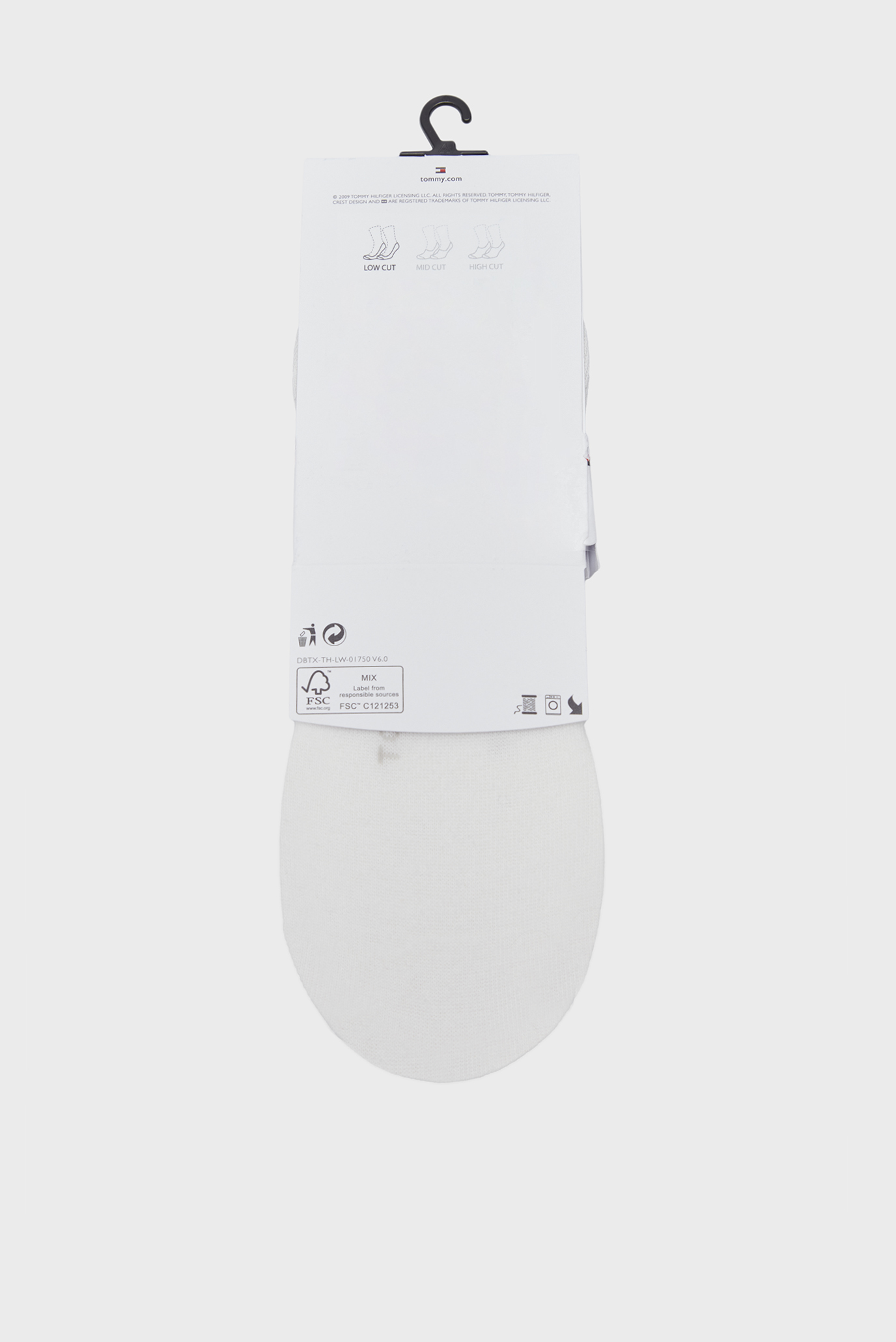 Следы TH WOMEN FOOTIE INVISIBLE 2P 5