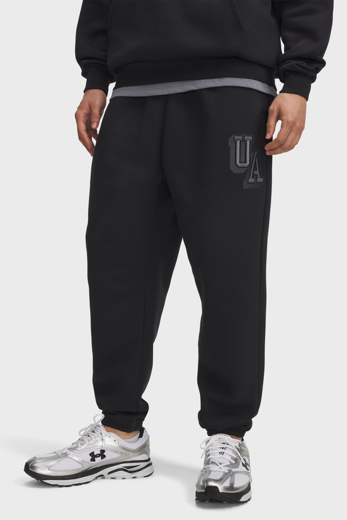 Штаны спортивные UA Icon Flc Graphic Jgr 1
