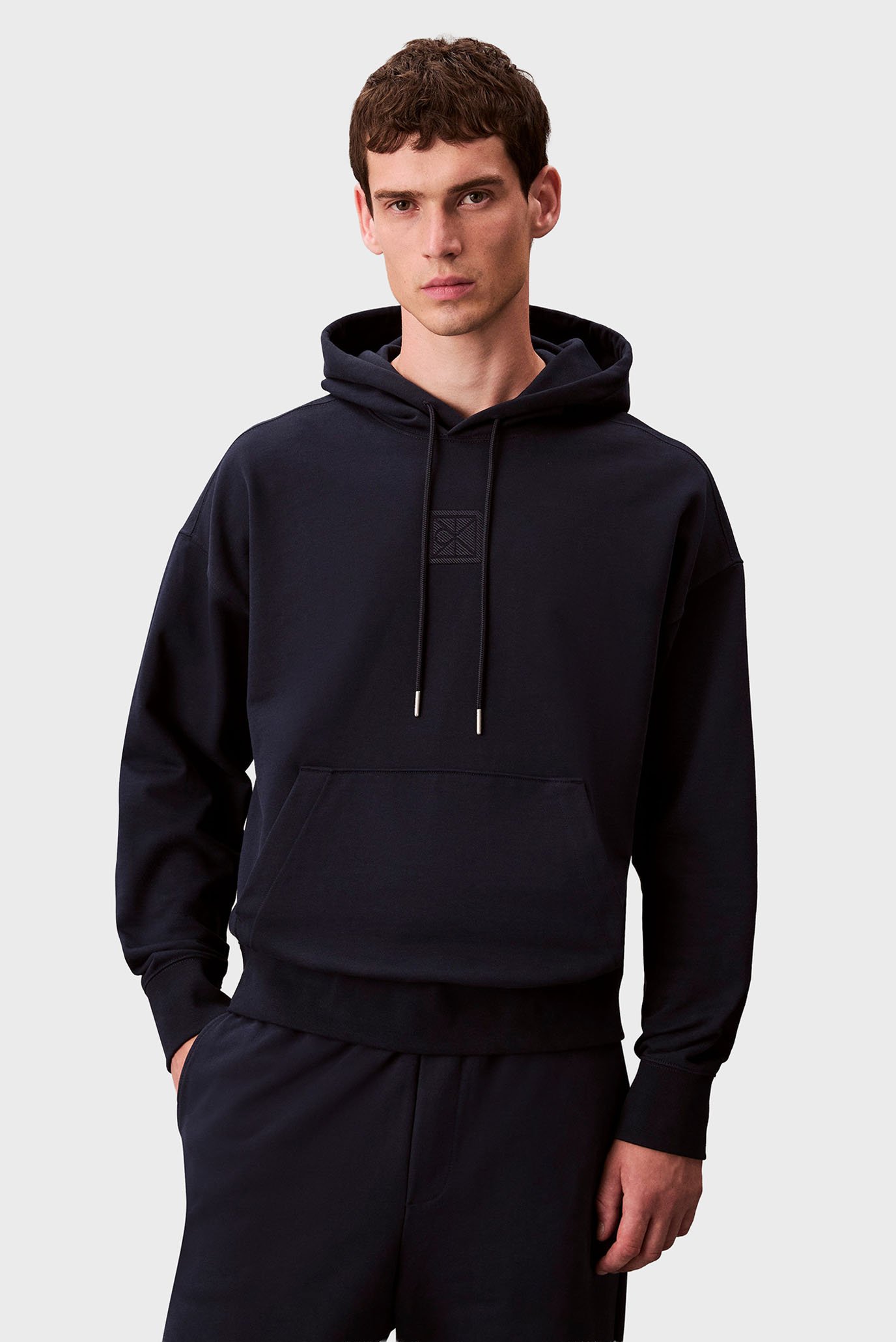 Худи PREMIUM TERRY CK EMBLEM HOODIE 1
