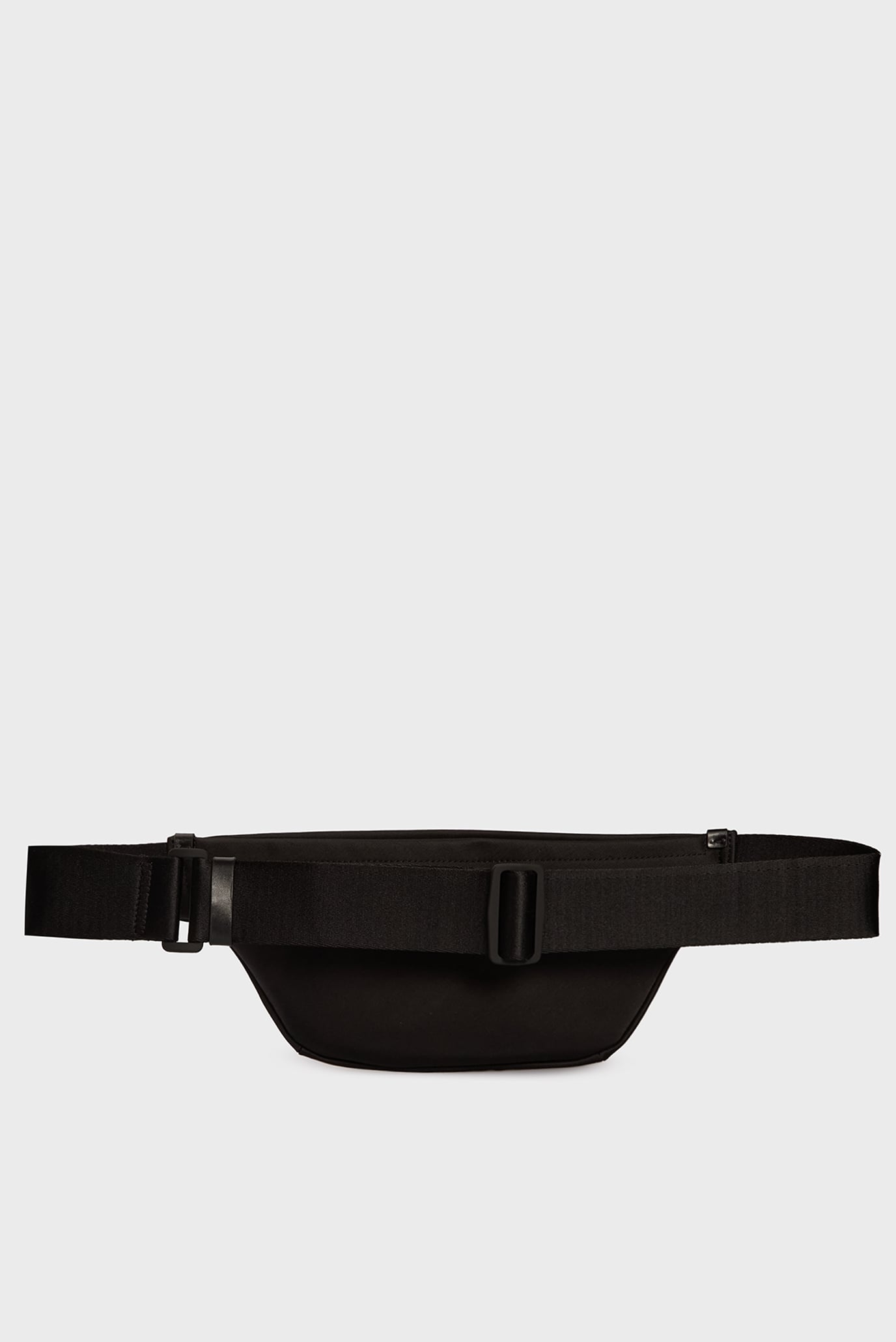 Мужская черная поясная сумка 4