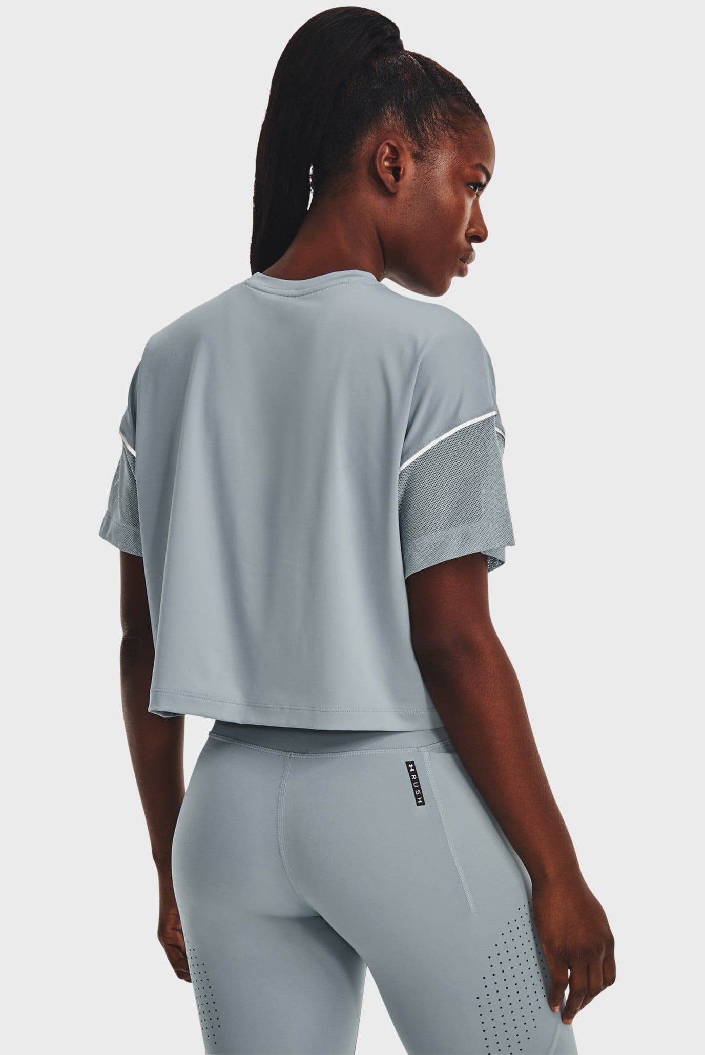 Футболка UA Rush Vent Crop SS 3