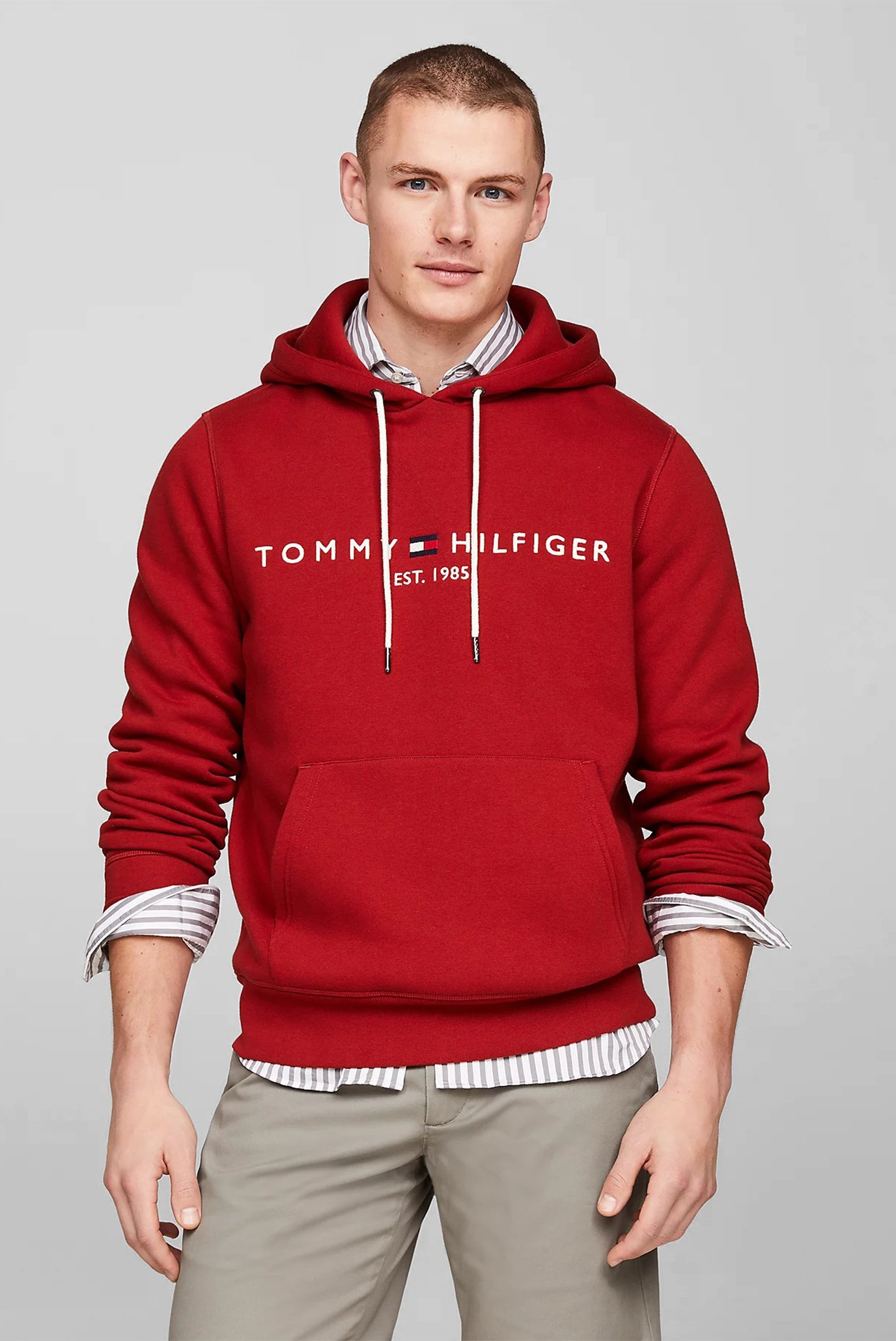 Худи/TOMMY LOGO HOODY 1