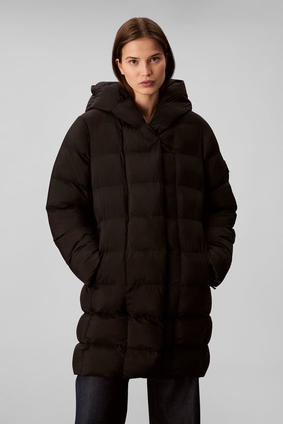 Куртка зимняя SHINE WRAP MID PUFFER Calvin Klein