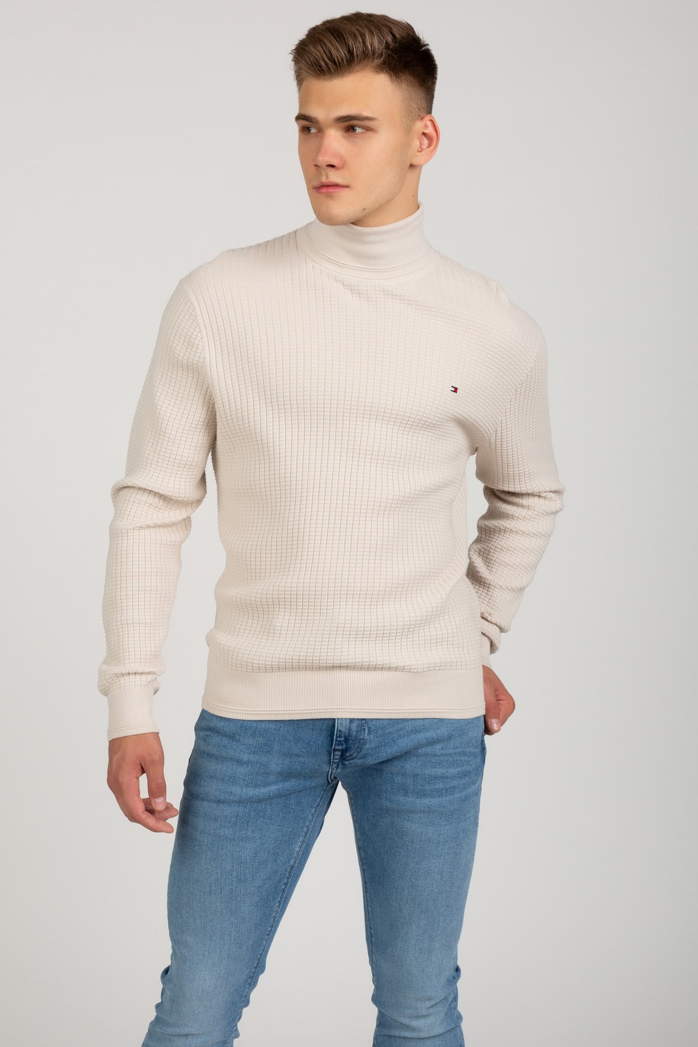 Гольф GRID STRUCTURE ROLL NECK 1