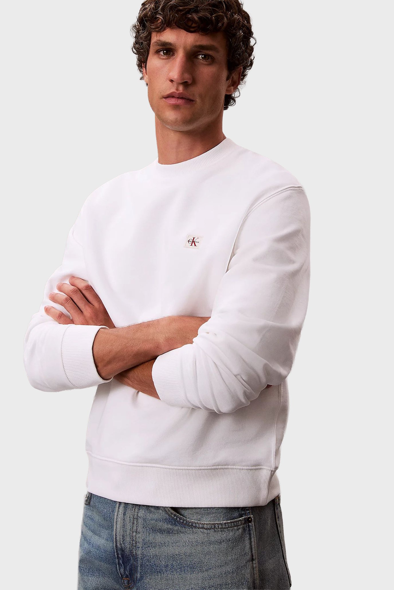 Свитшот LS 350TERRY EU WHSL BADGE CREWNE 3