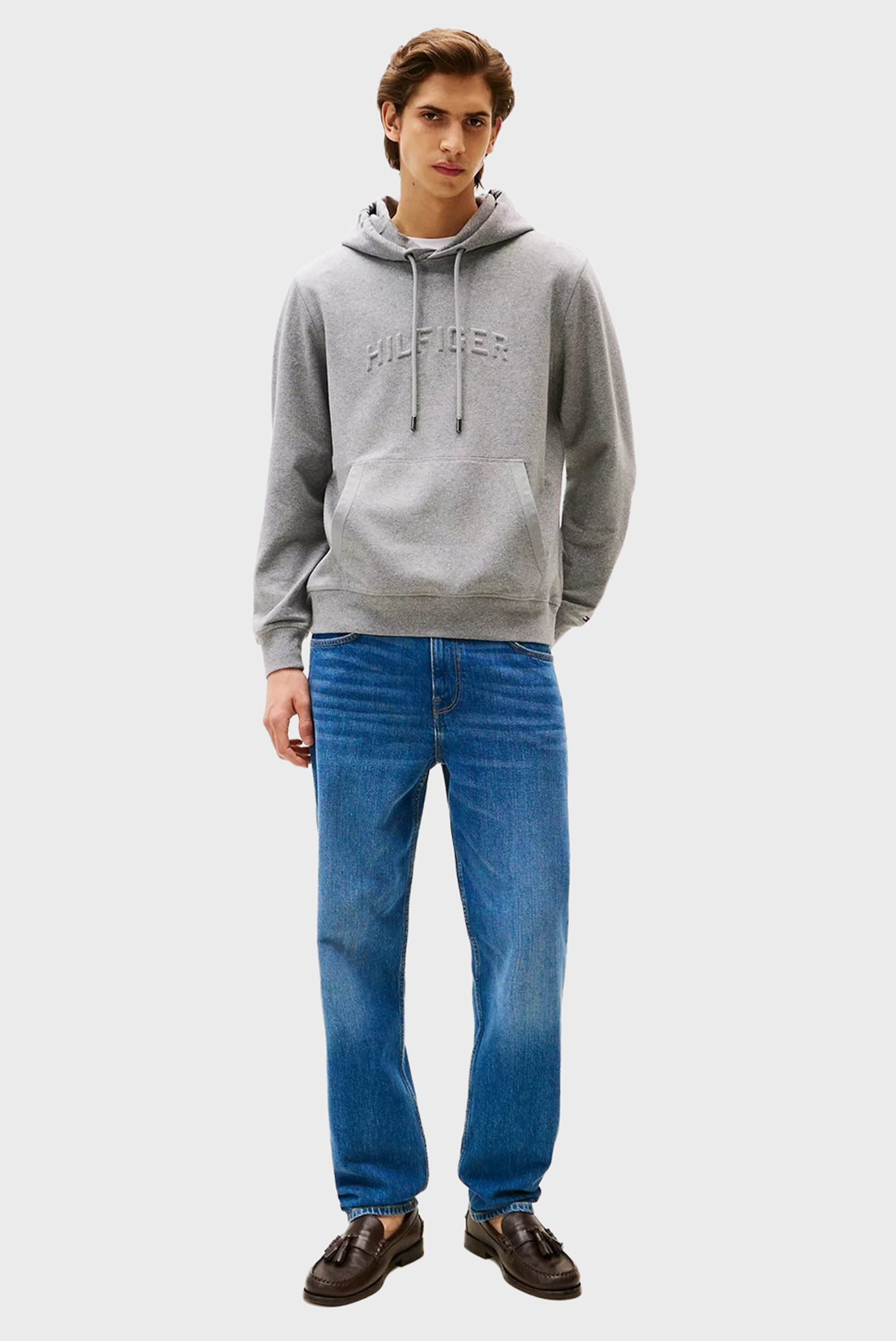 Худи HILFIGER ARCH EMBOSSED HOODY 2