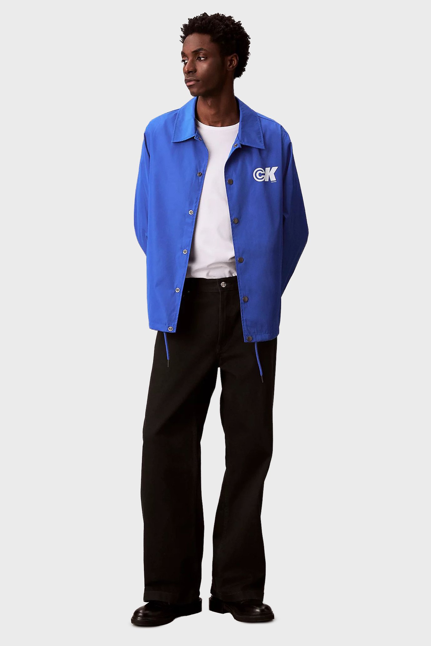 Куртка демисезонная LS  NYLON CK GRAPHIC COACHES JAC 2