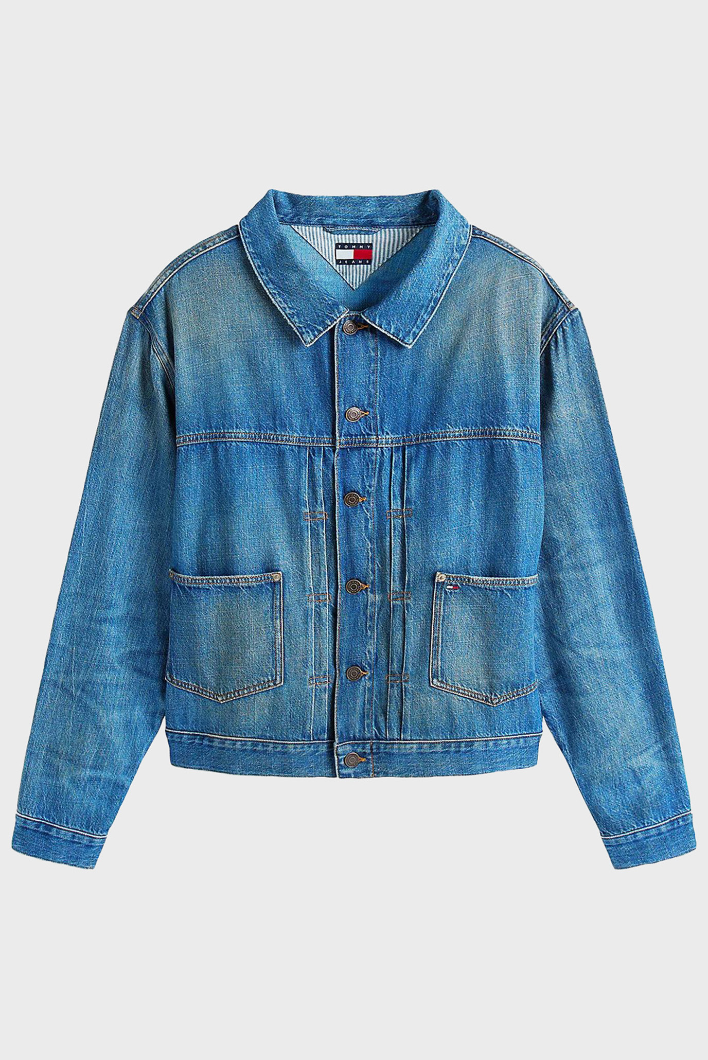 Куртка джинсовая PLEATED TRUCKER JACKET CI2037 5