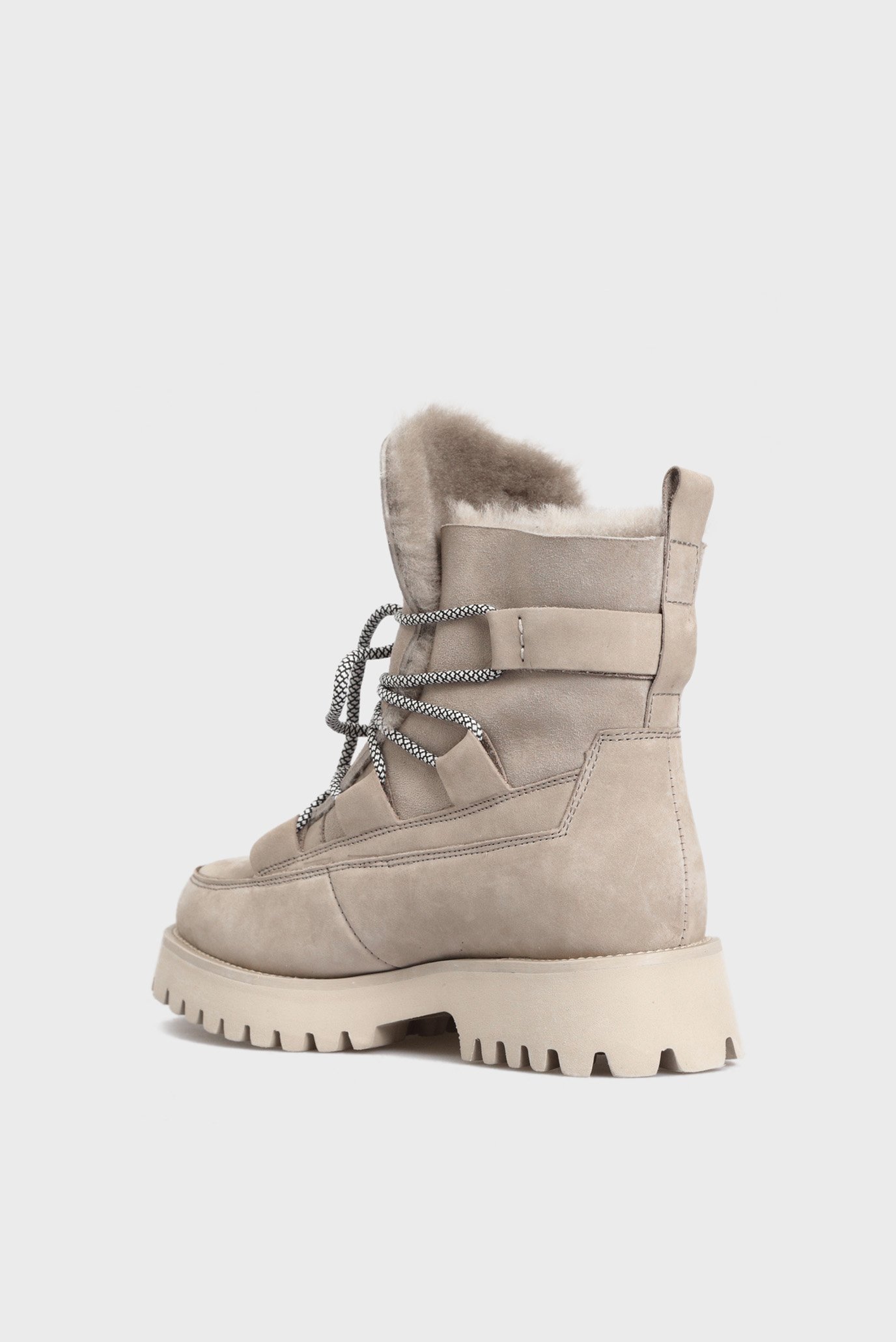 Женские серые замшевые полусапогиPRPY Женские серые замшевые полусапоги 10