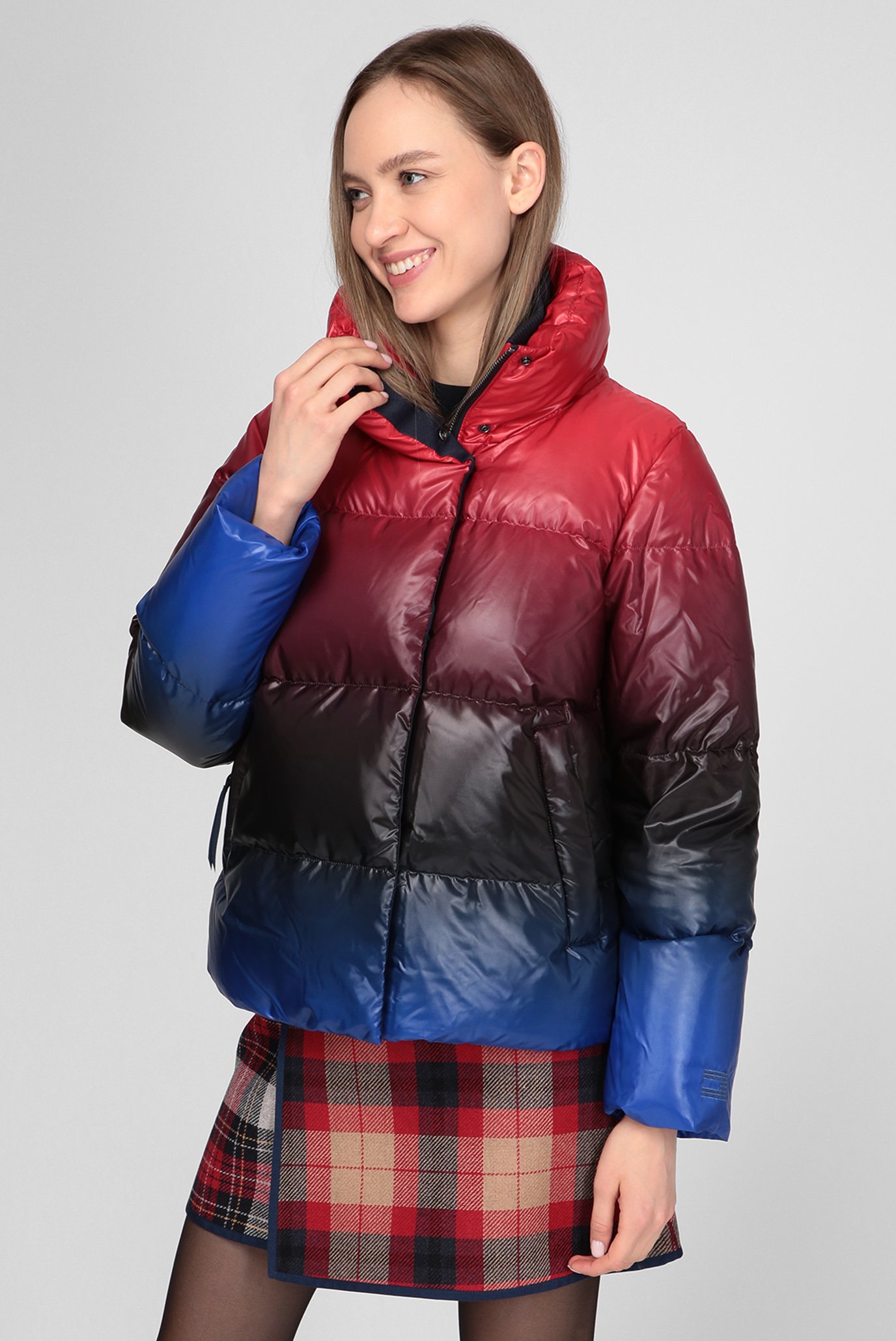 Женский пуховик ICON OMBRE PRINTED 8