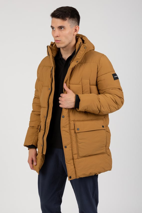 Куртка зимняя CRINKLE NYLON LONGLENGTH PUFFER