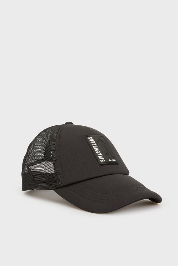 Мужская черная кепка HAT BIKKEMBERGS
