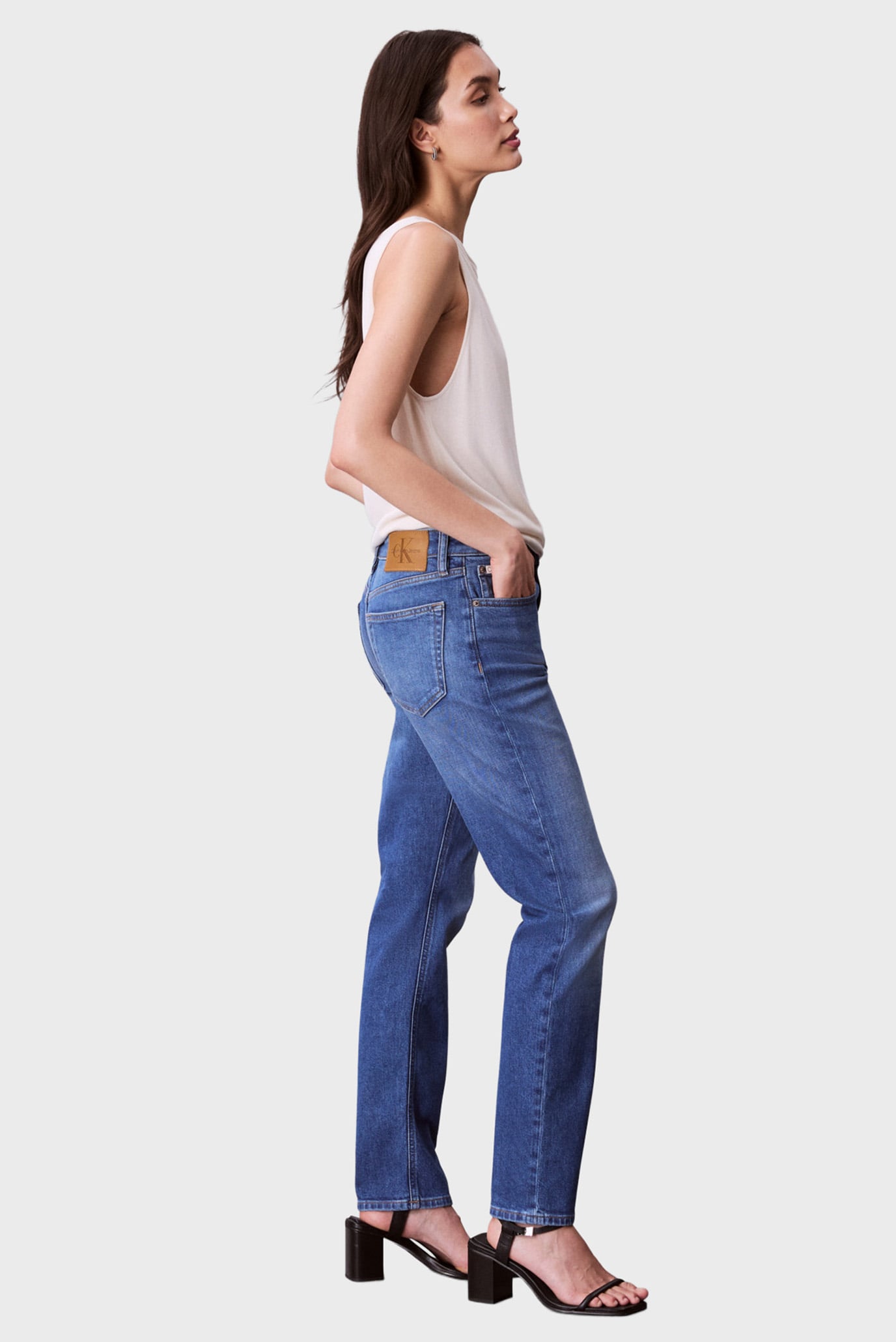 Джинсы/MID RISE SLIM INDIGO CHANNEL 3