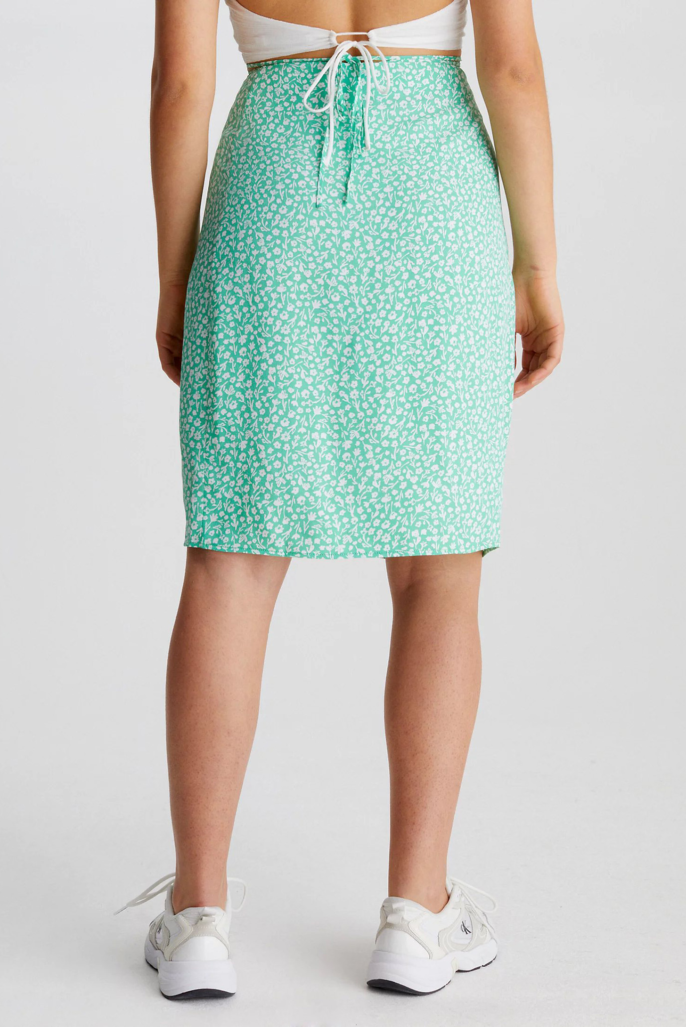 Юбка TIE DETAIL MIDI SKIRT 8