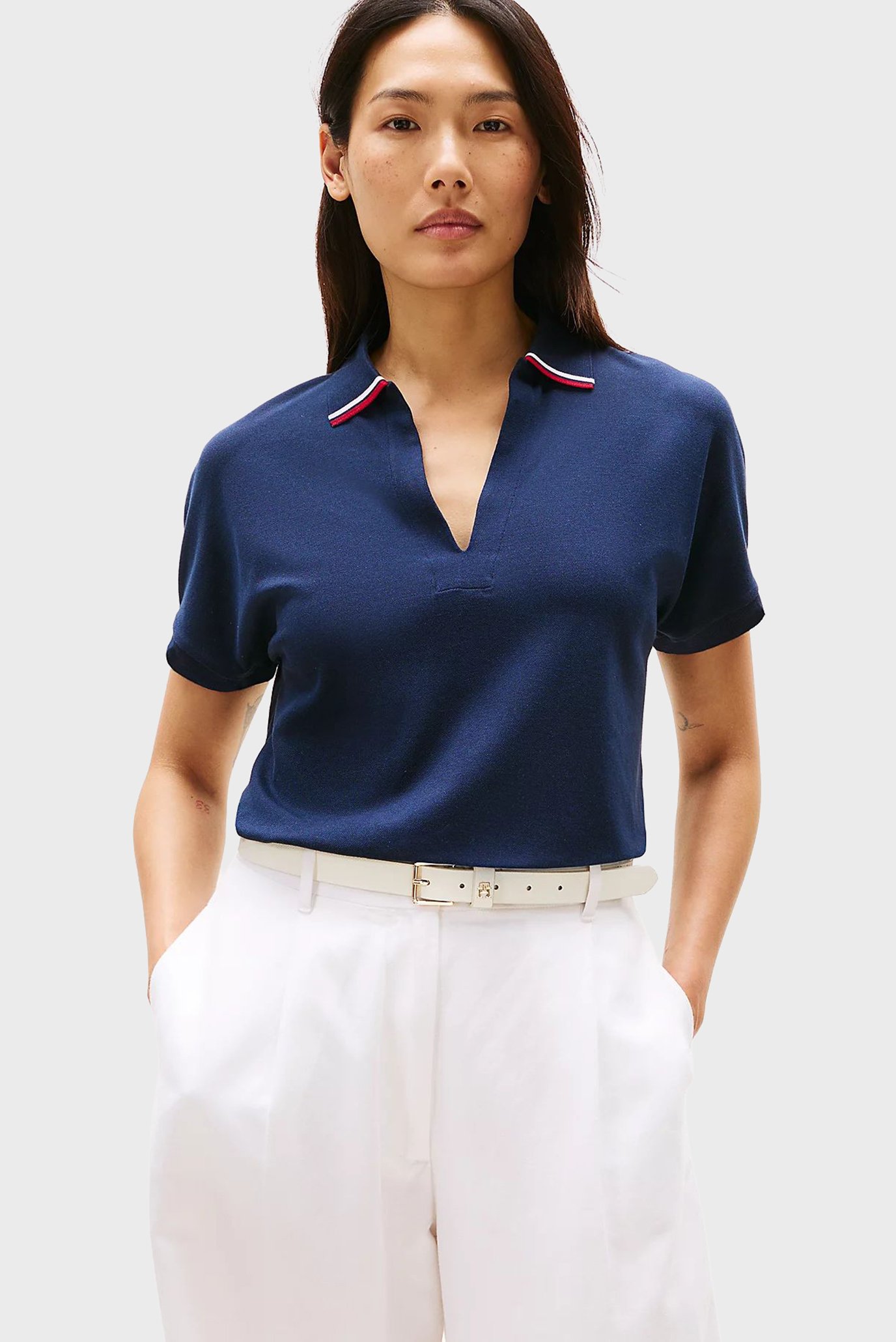 Поло LYOCELL TIPPING OPEN SS POLO 1