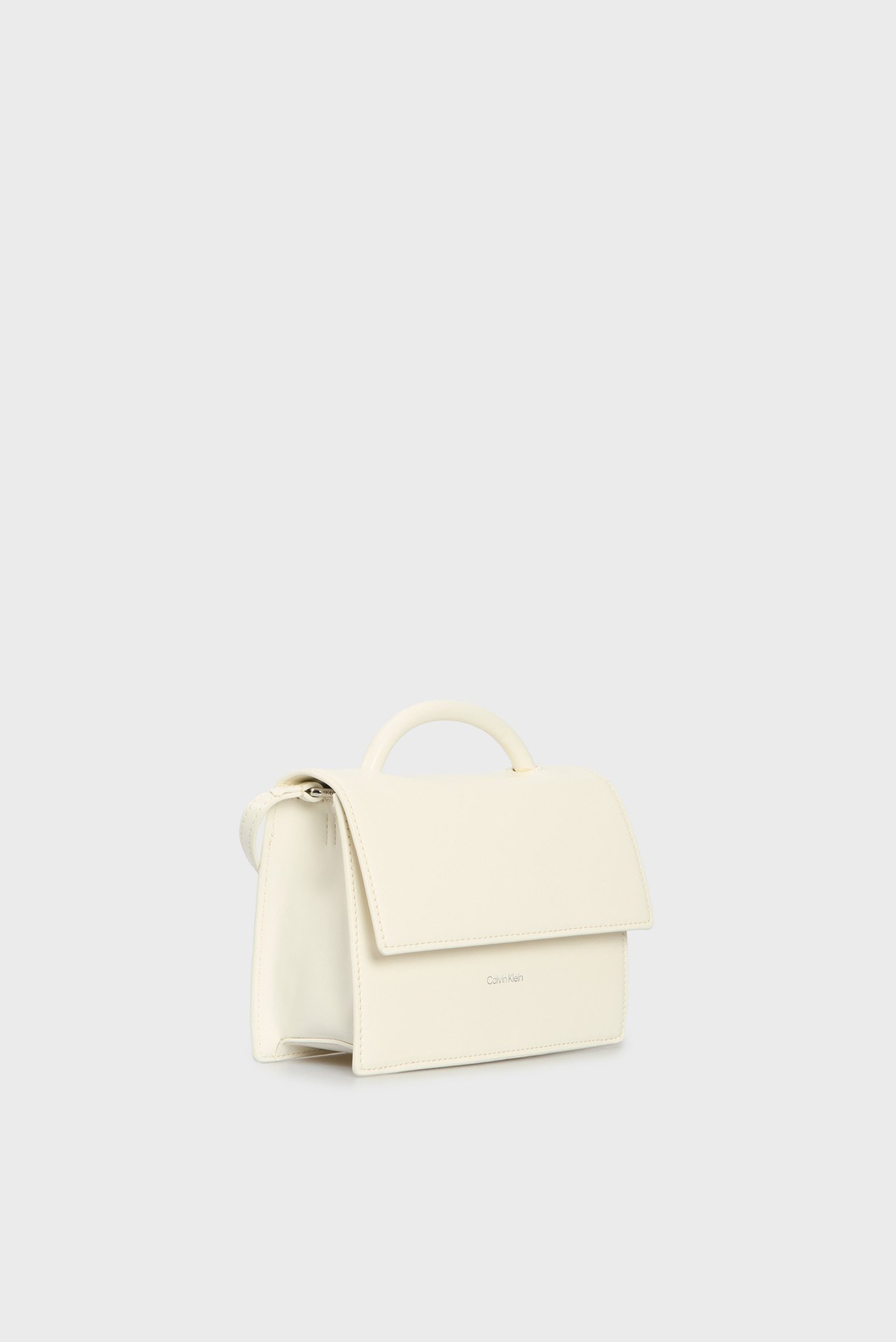 Женская белая сумка CK LINN TOP HANDLE CROSSBODY 3