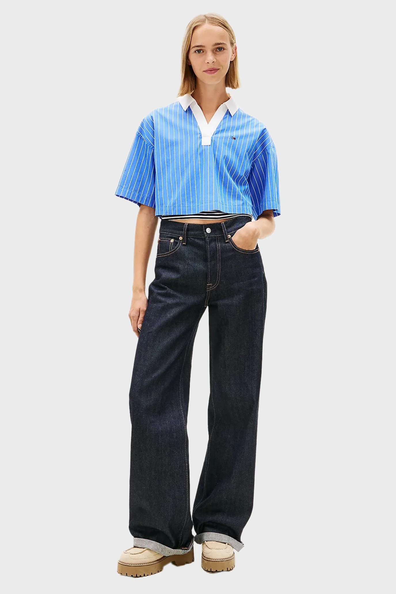 Рубашка с коротким рукавом TJW RLX POP OVER SHIRT 3