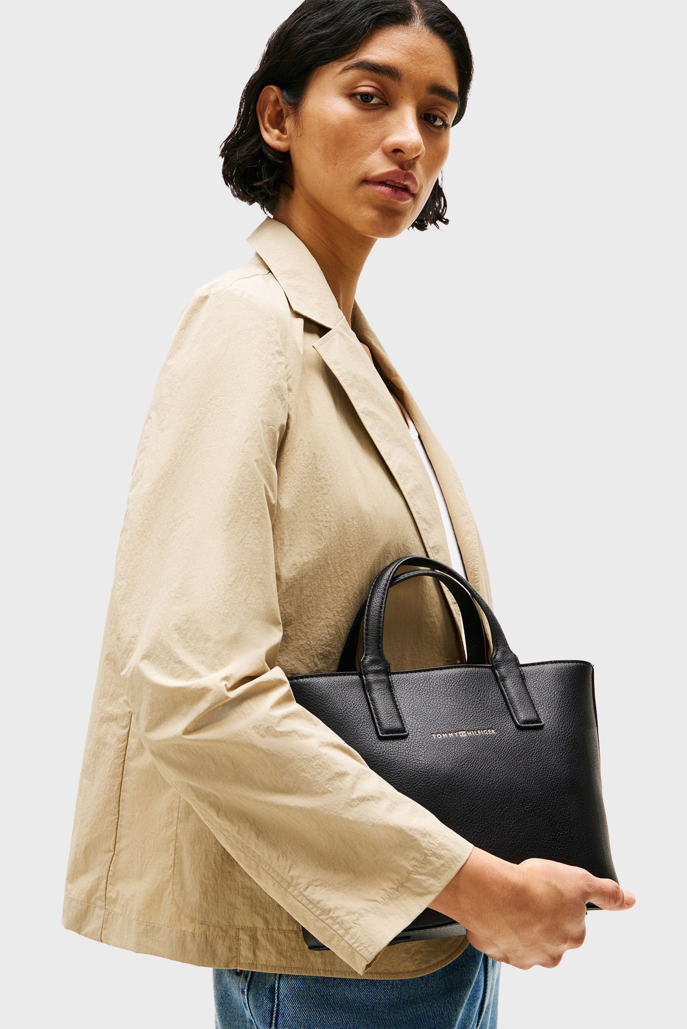 Сумка/TH LOGOTAPE MINI TOTE 2