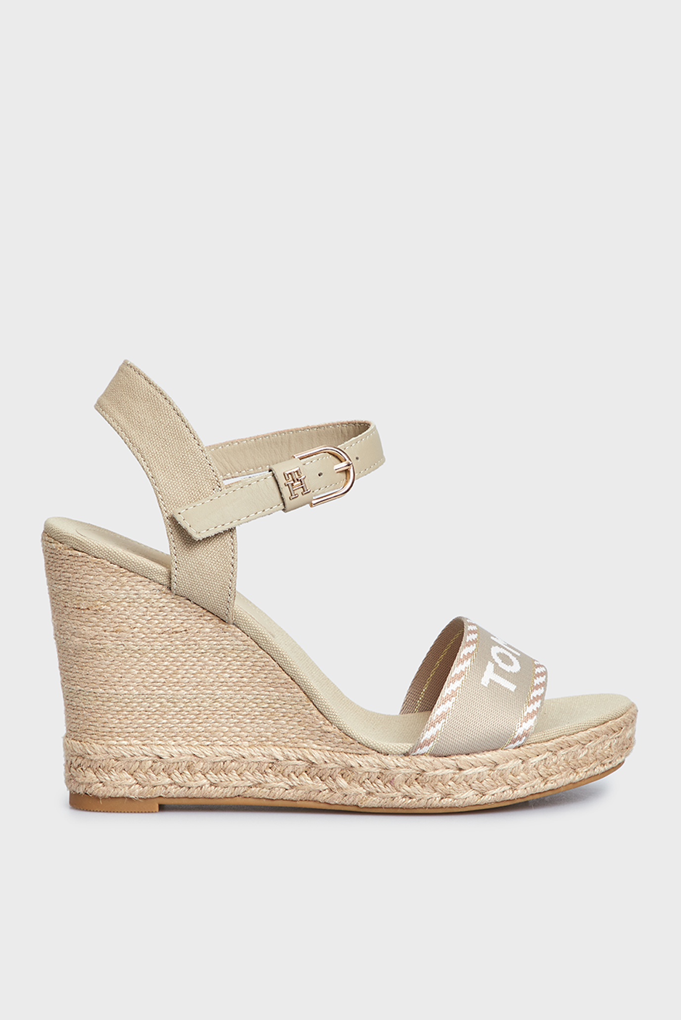 Женские бежевые босоножки SEASONAL WEBBING WEDGE 8