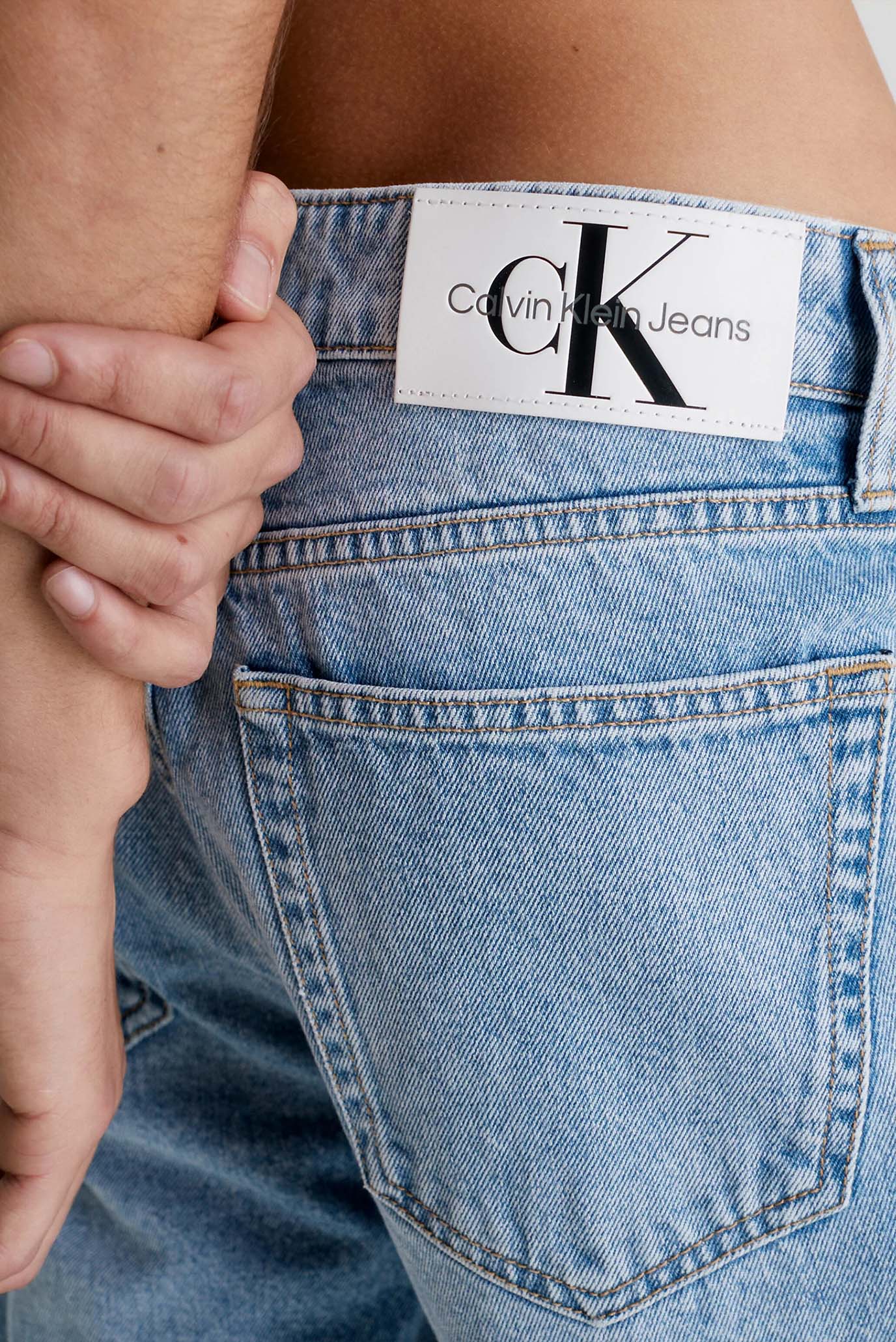 Мужские голубые джинсы AUTHENTIC 4