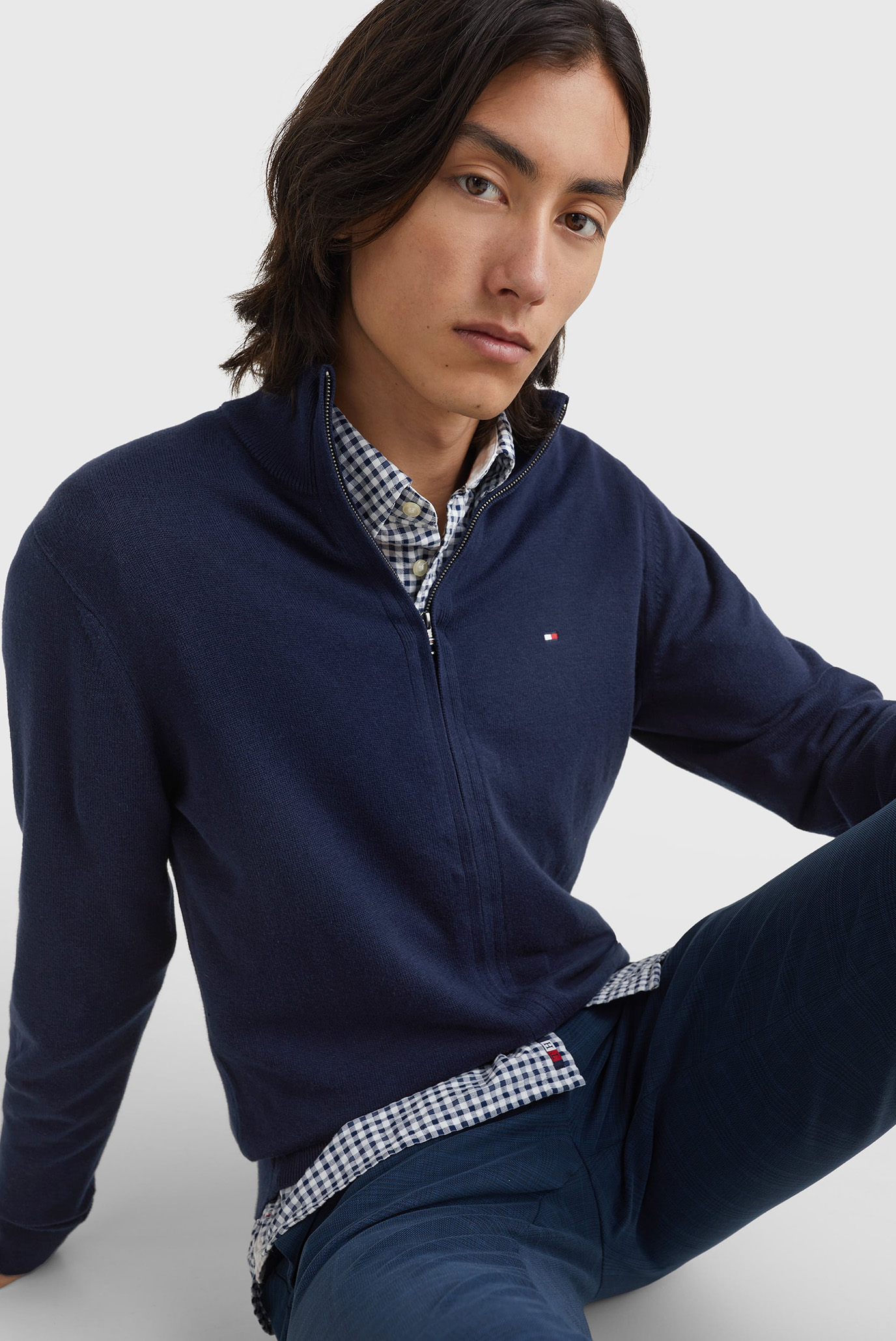 Свитер PIMA ORG CTN CASHMERE ZIP THRU 4