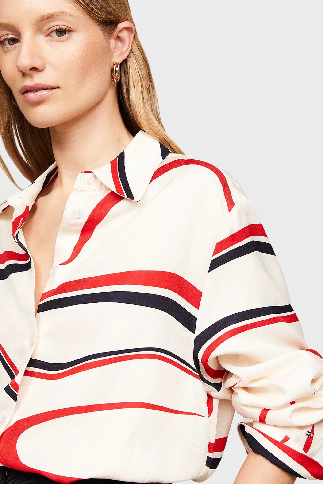 Рубашка RIBBON FLUID RELAXED LS SHIRT 2