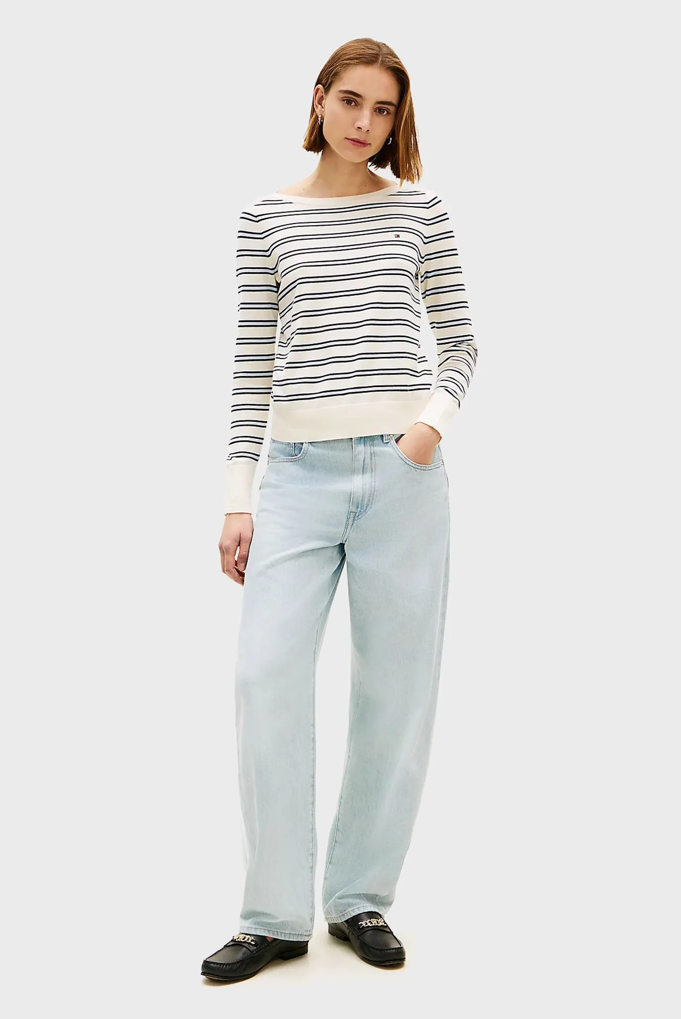 Свитер CO JERSEY STITCH BOAT-NK LS SWT 2