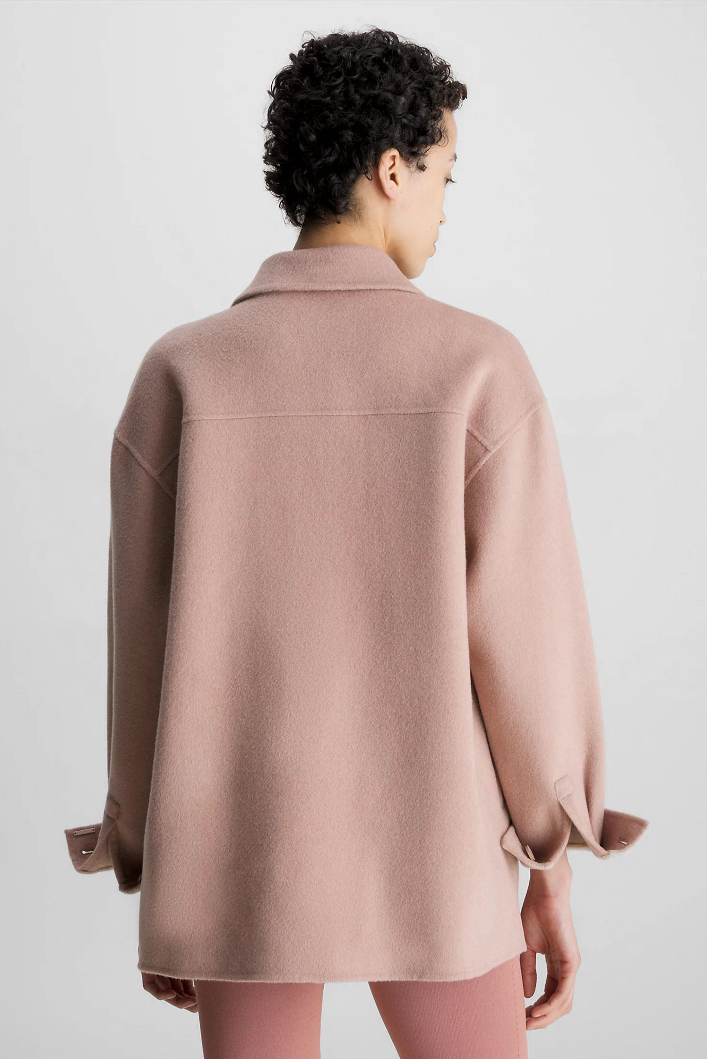 Куртка демисезонная DOUBLE FACED WOOL SHACKET 8