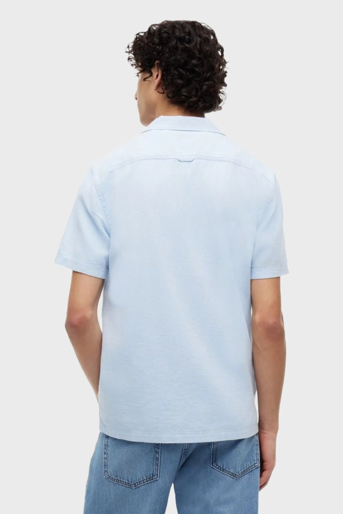 Рубашка с коротким рукавом TJM REG LINEN BLEND CAMP SS EXT 4