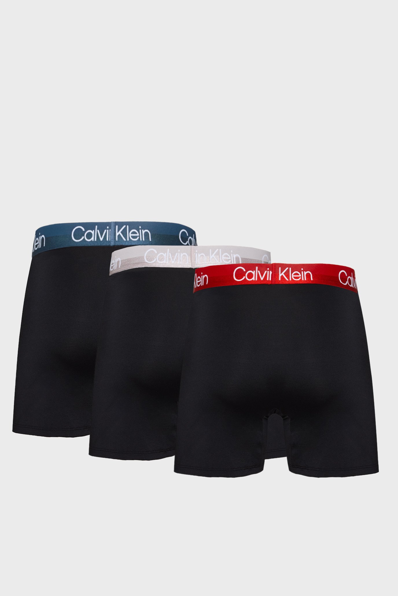 Мужские черные боксеры (3 шт) 2