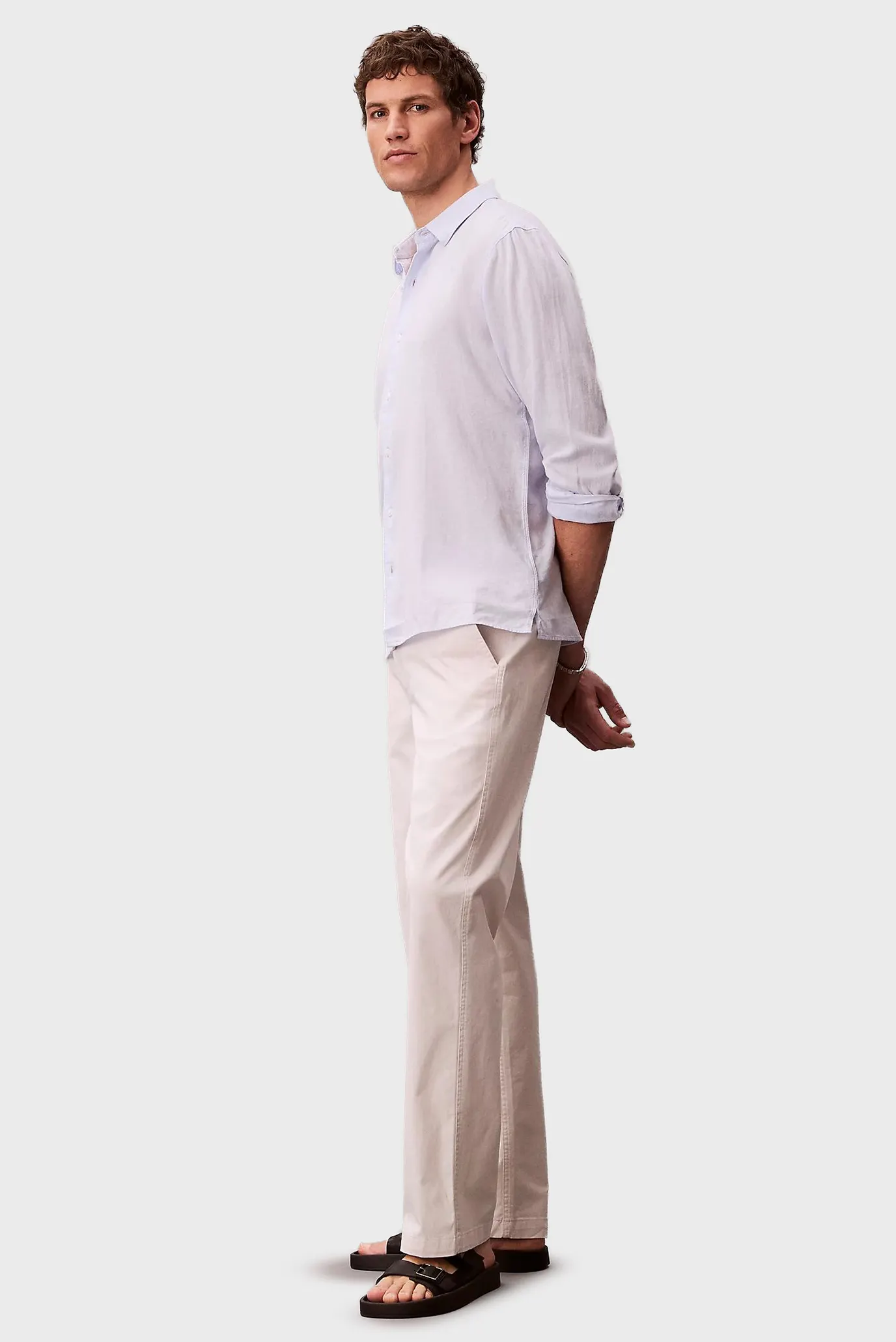 Рубашка LS SOLID LINEN CLASSIC SHIRT 3