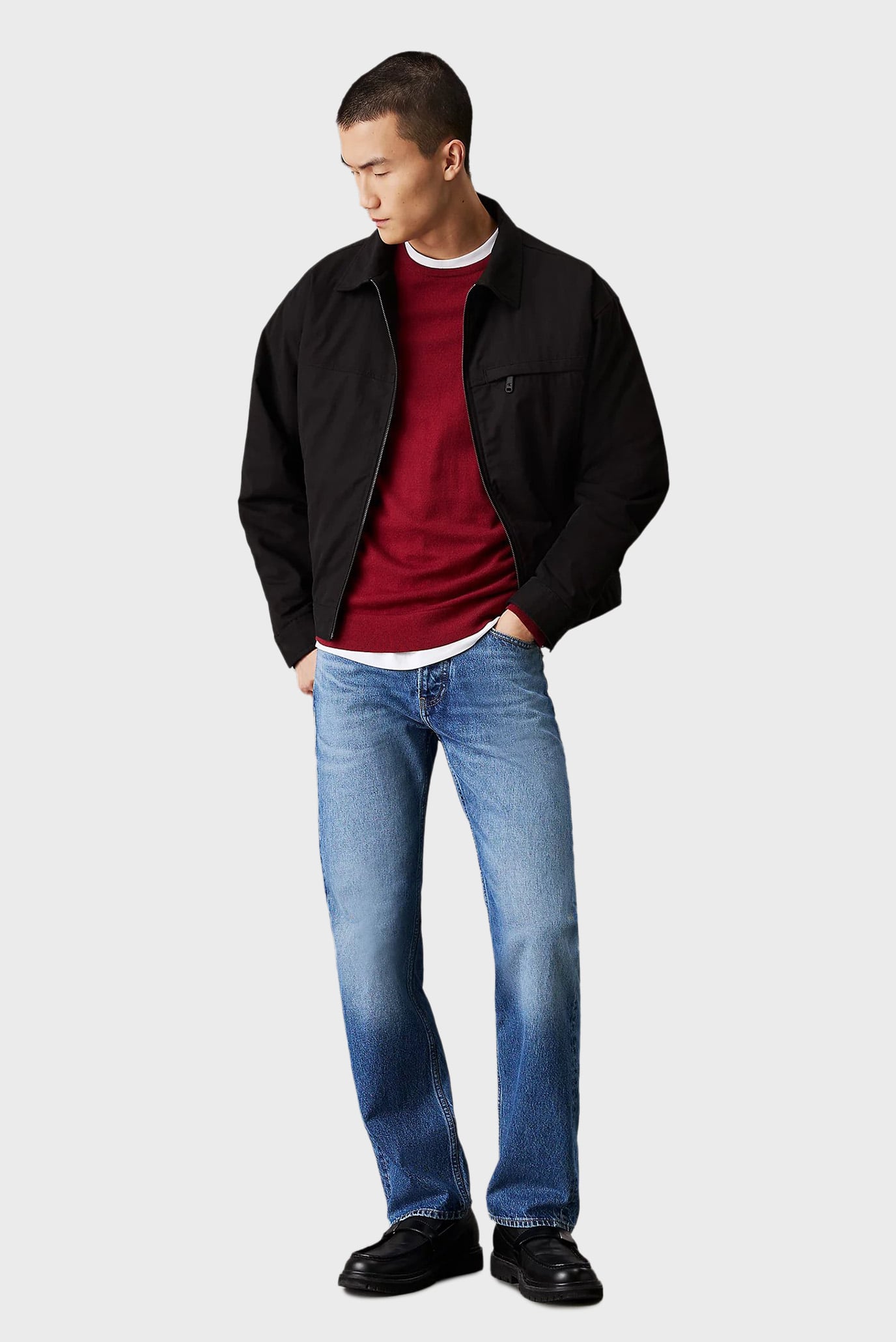 Мужские синие джинсы STANDARD STRAIGHT 2