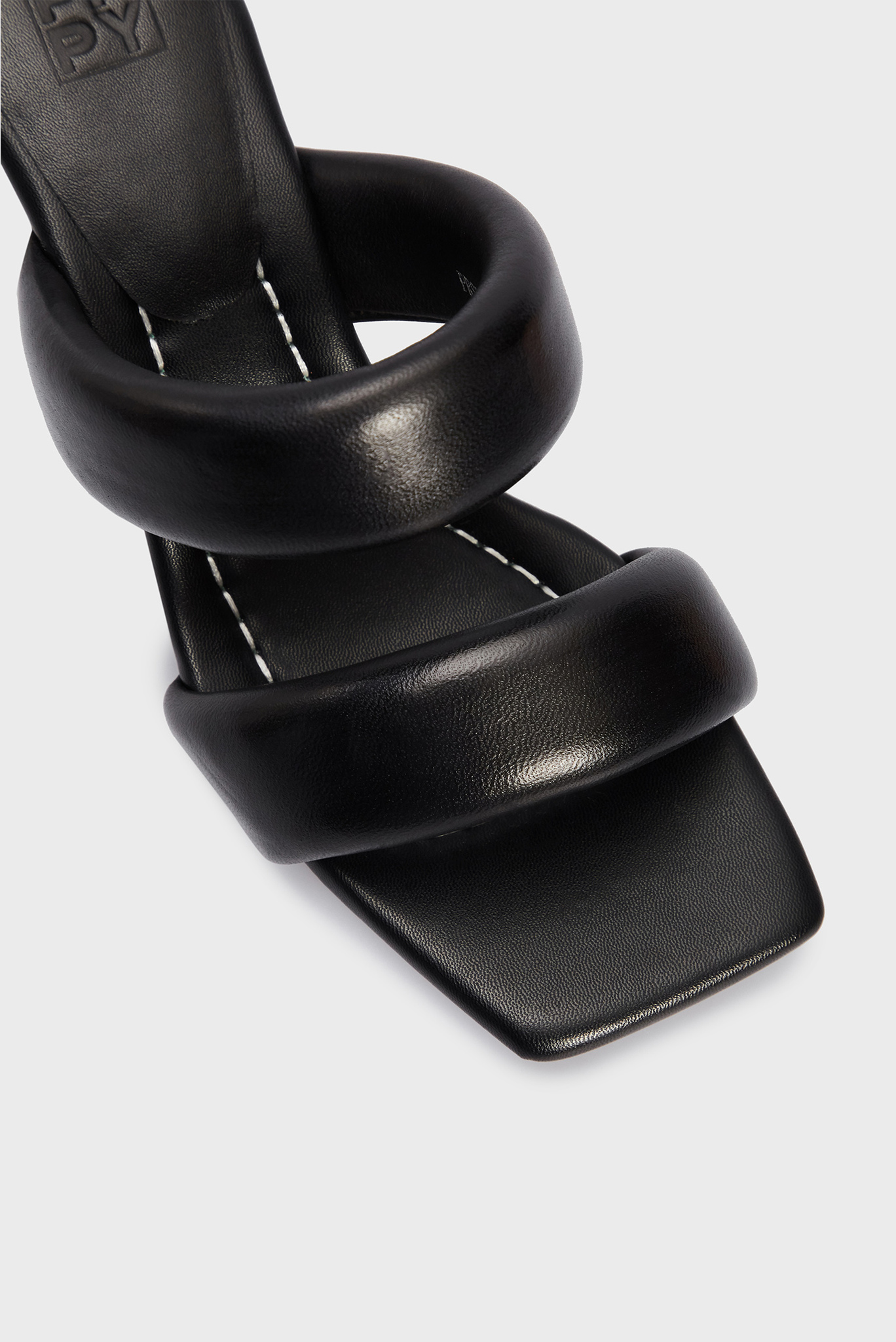 Женские черные кожаные мюли Arcelia 4