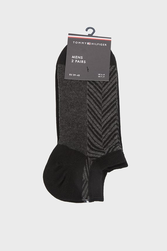 Носки TH MEN SNEAKER 2P IRREGULAR HERRI Tommy Hilfiger
