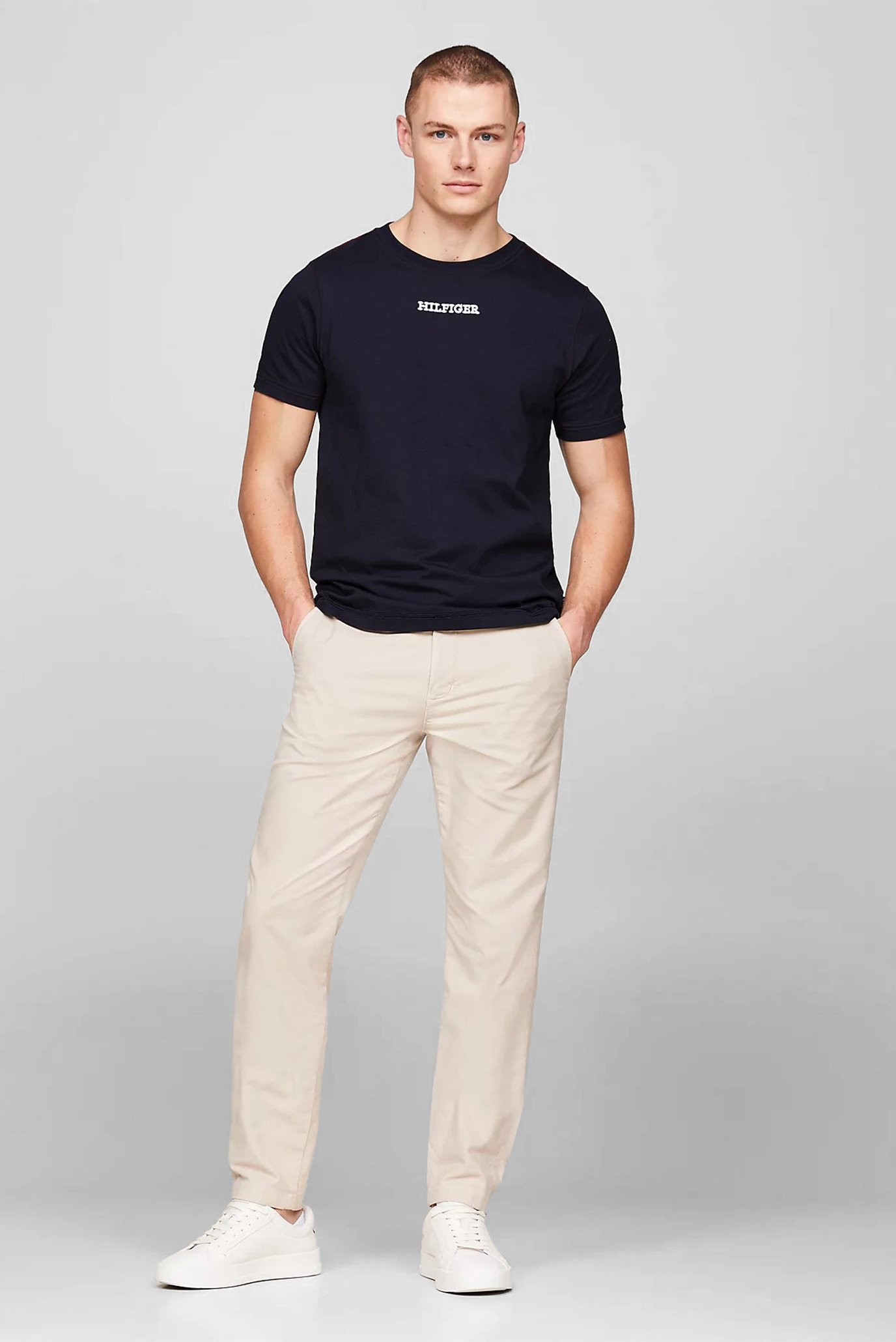 Мужская темно-синяя футболка MONOTYPE STITCHING TEE 2