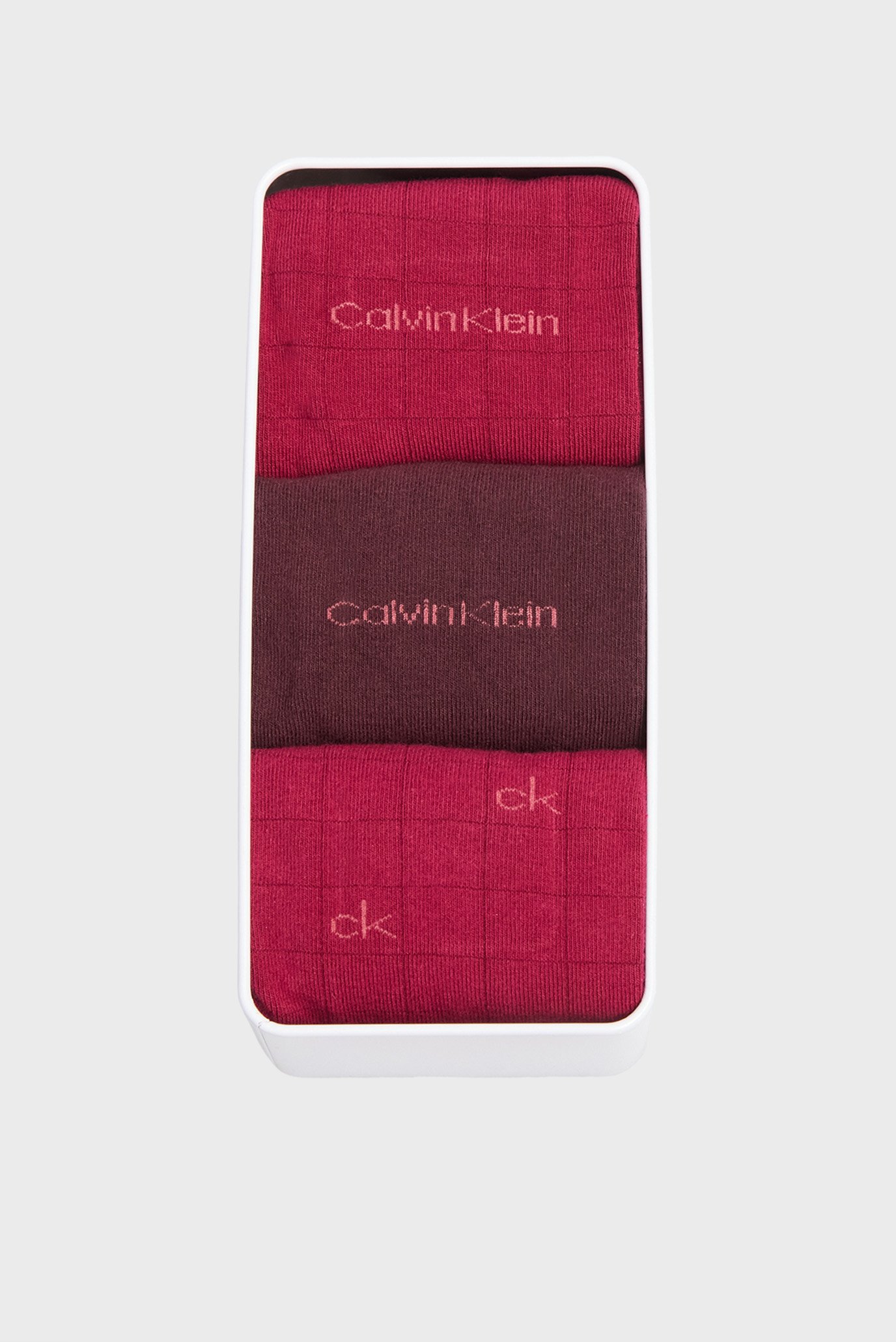 Набор носков CK WOMEN SOCK 3P GIFTBOX GRID 1