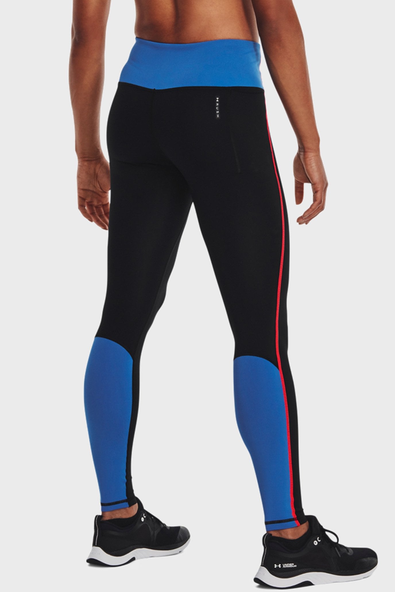 Женские черные тайтсы UA SmartForm RushLeg Packs 3