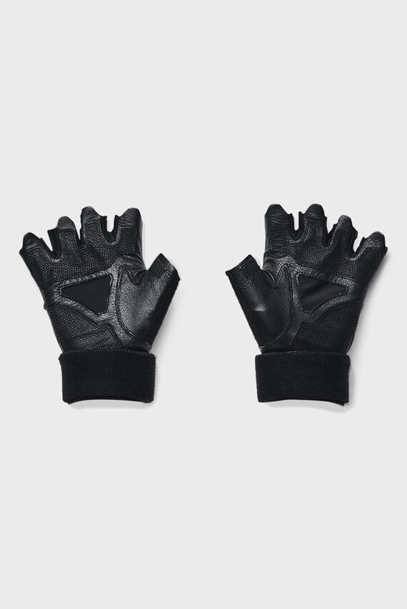 Мужские черные кожаные перчатки M's Weightlifting Gloves