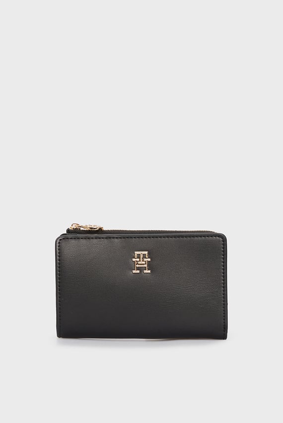Женский черный кошелек TH DISTINCT SLIM WALLET Tommy Hilfiger