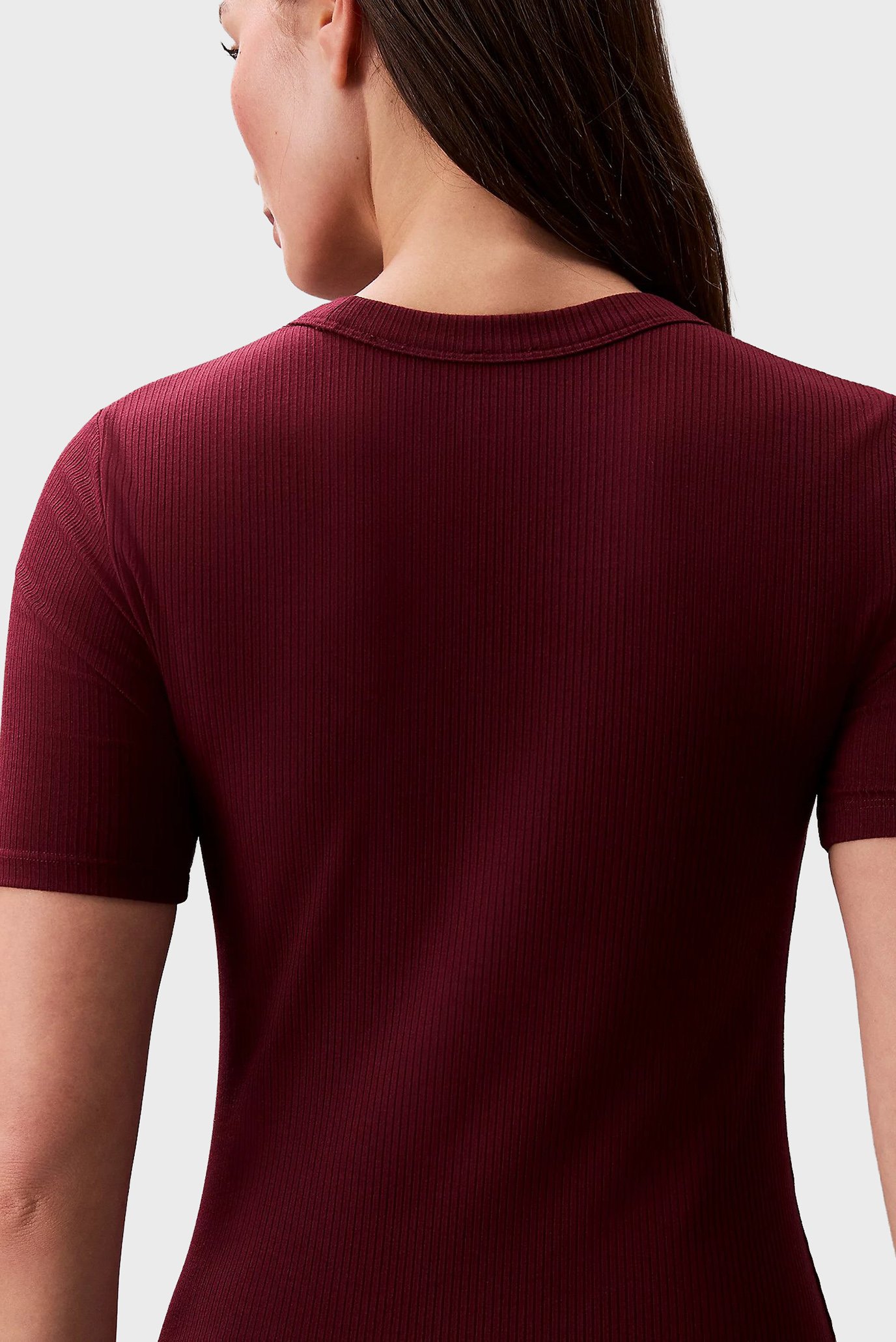 Платье A - MODAL RIB SS DRESS 5